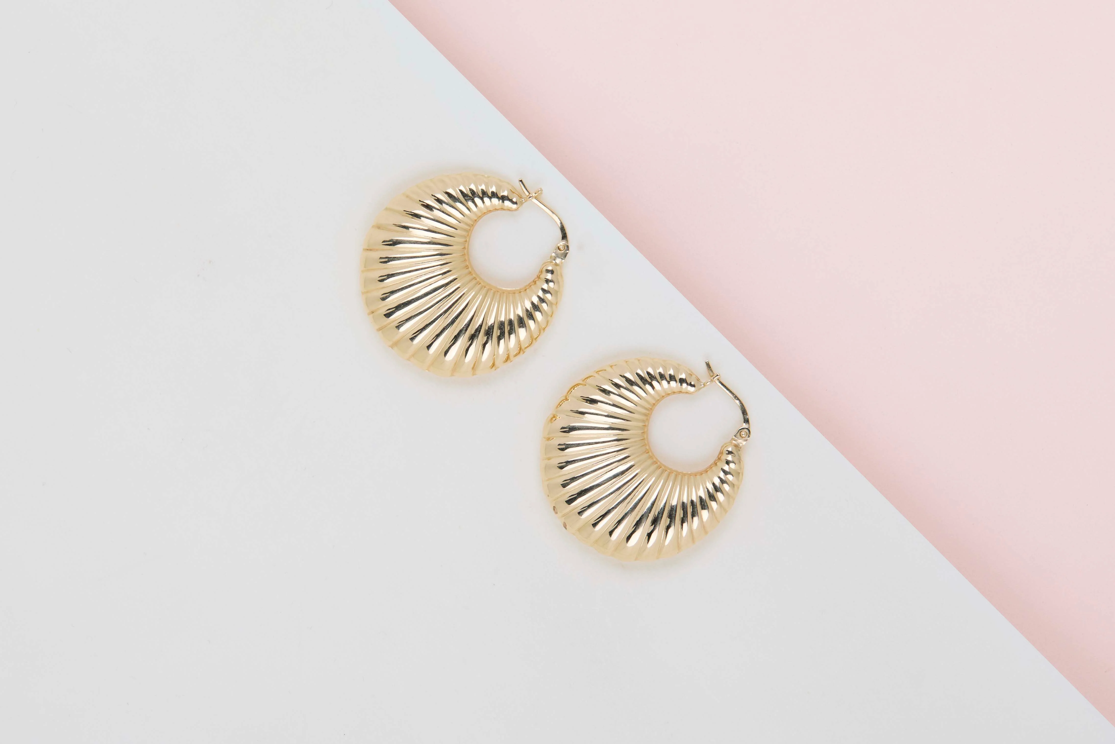 14ct. Yellow Gold Earrings - Image 2