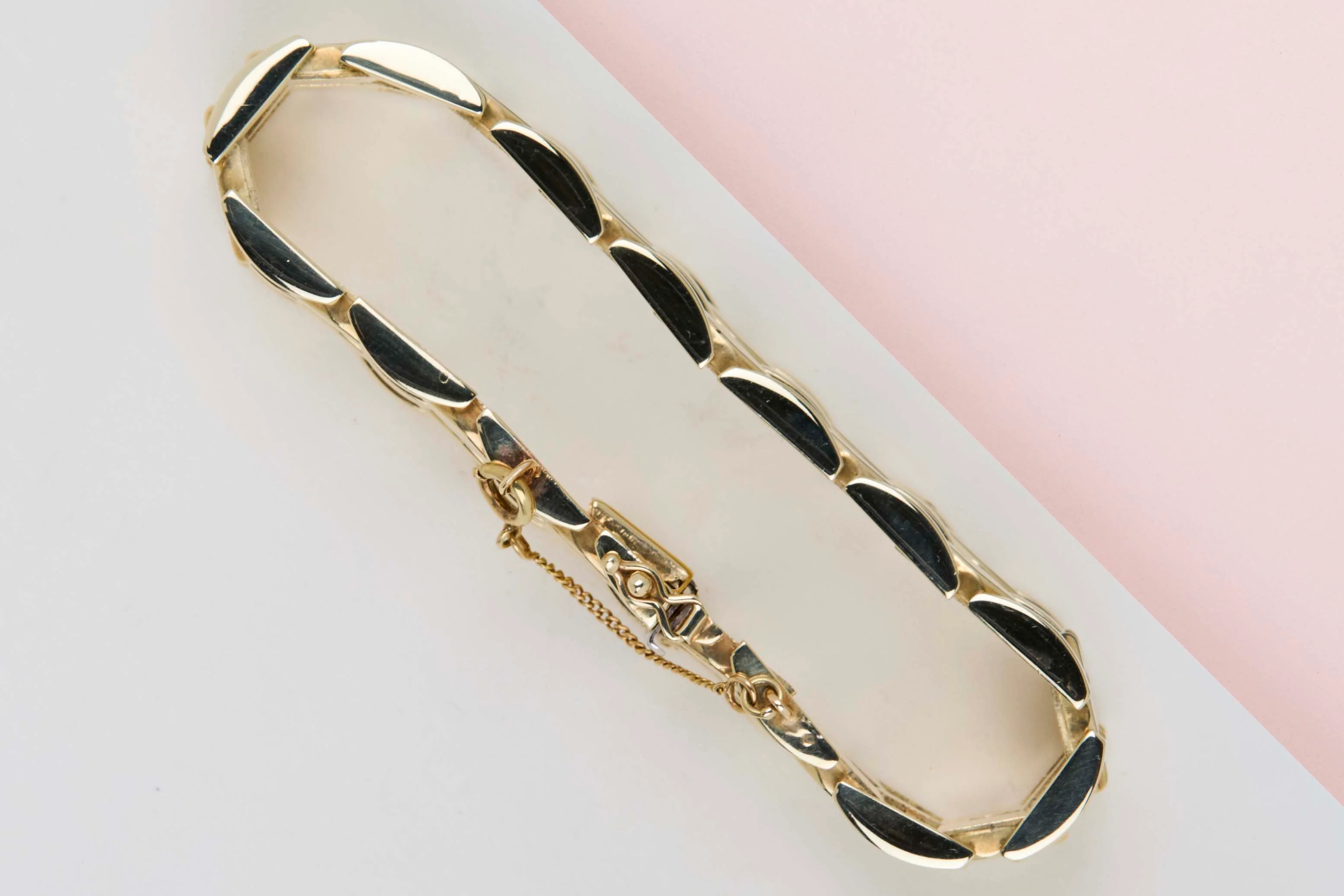 14 ct. Yellow Gold Bracelet - 19 cm - 'Dutch Design' - Image 2