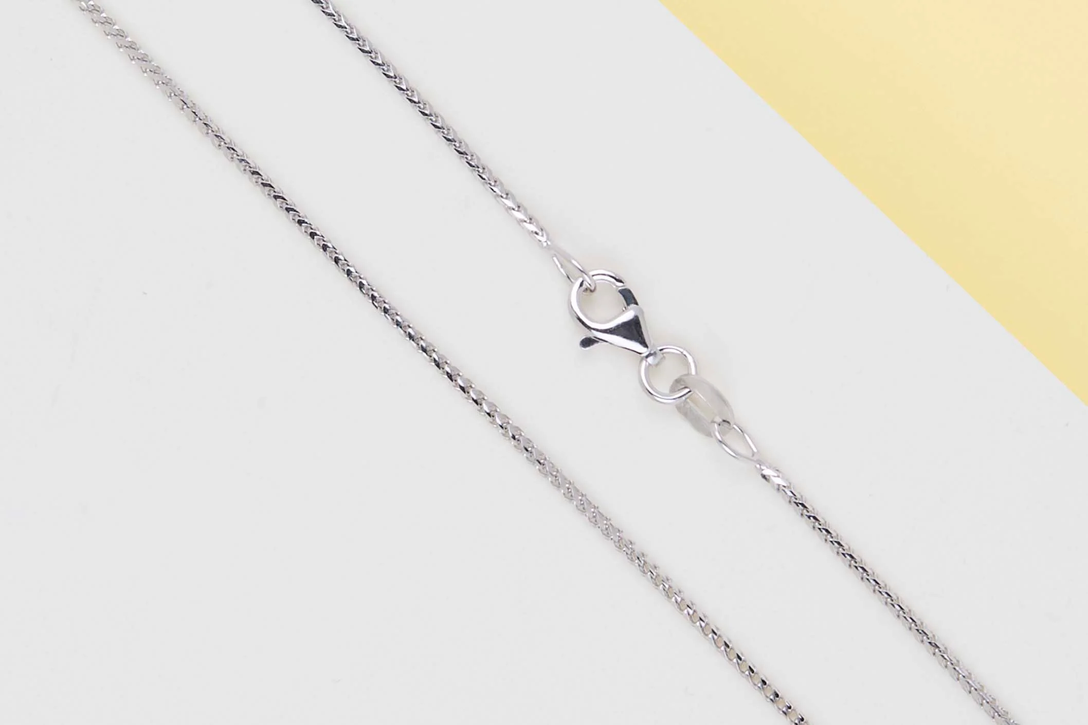 18ct. White Gold Necklace - 50,5 CM