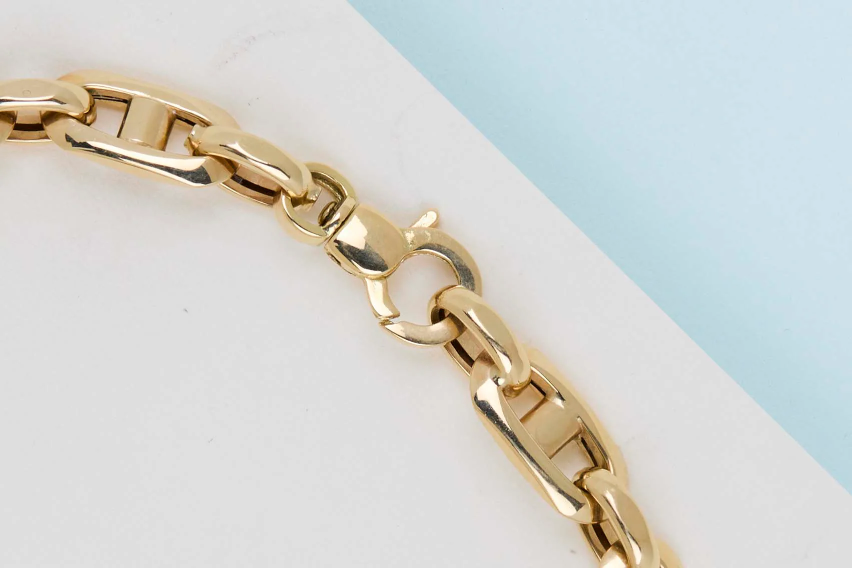 18ct. Yellow Gold Bracelet - 21.5CM - Image 2