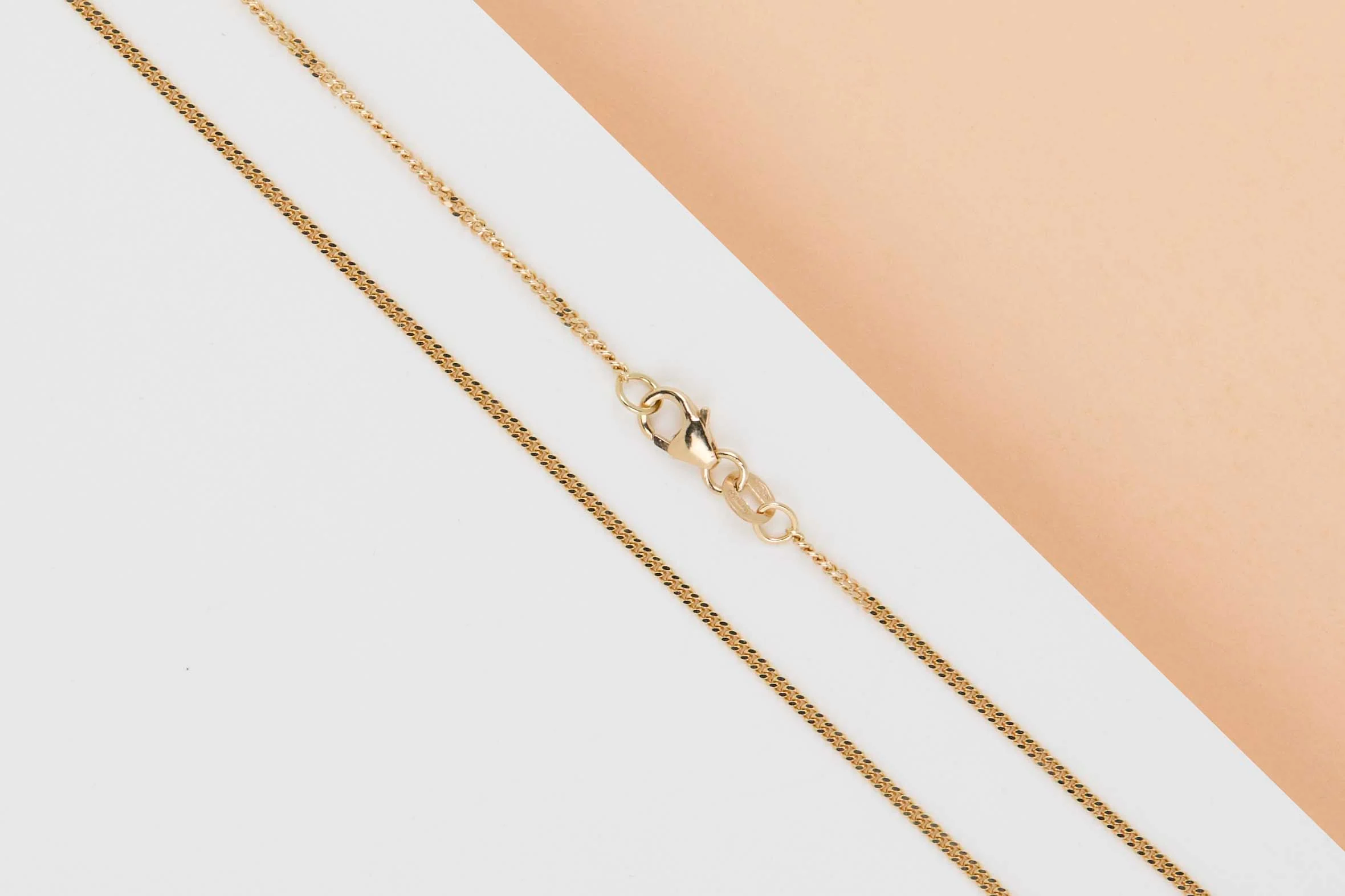 18ct. Yellow Gold Necklace - 45CM