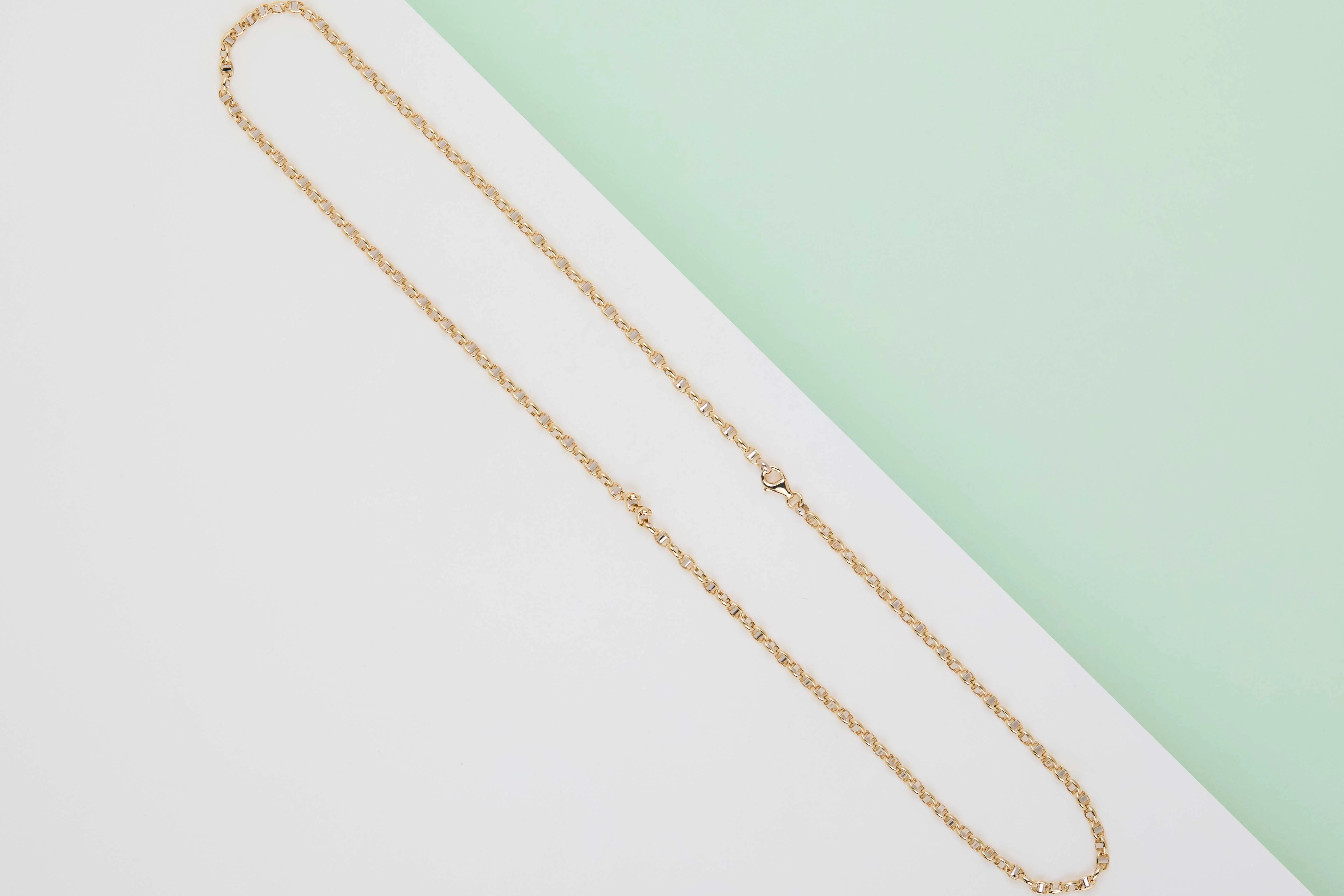 18ct. Yellow Gold Necklace - 50 CM - Image 2