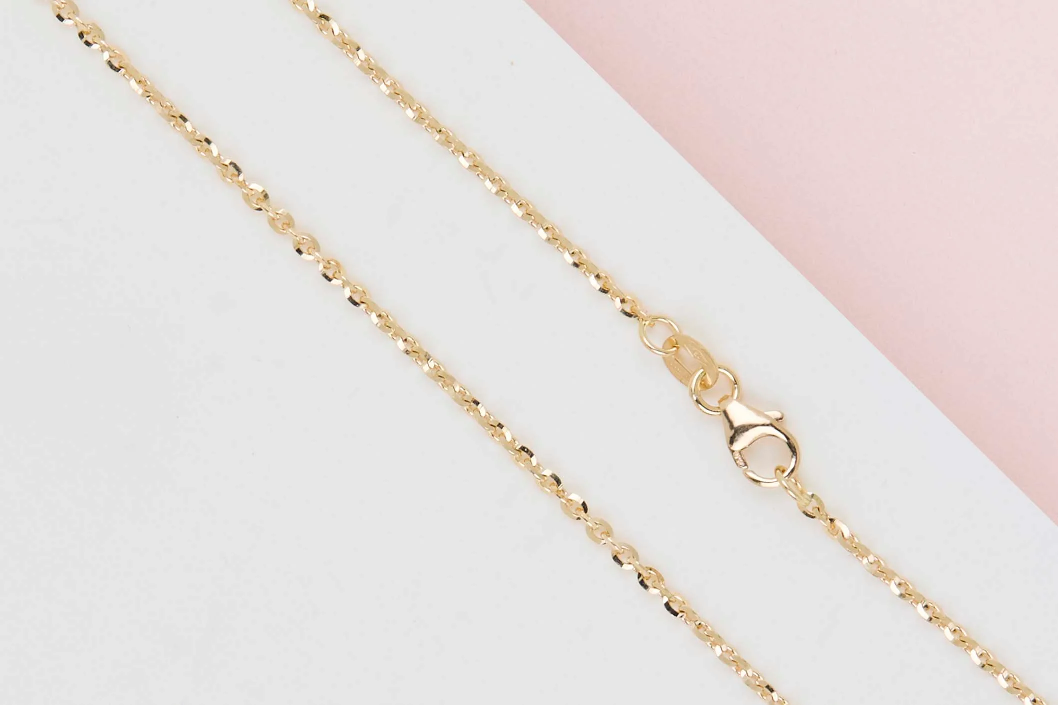 18ct. Yellow Gold Necklace - 50 CM