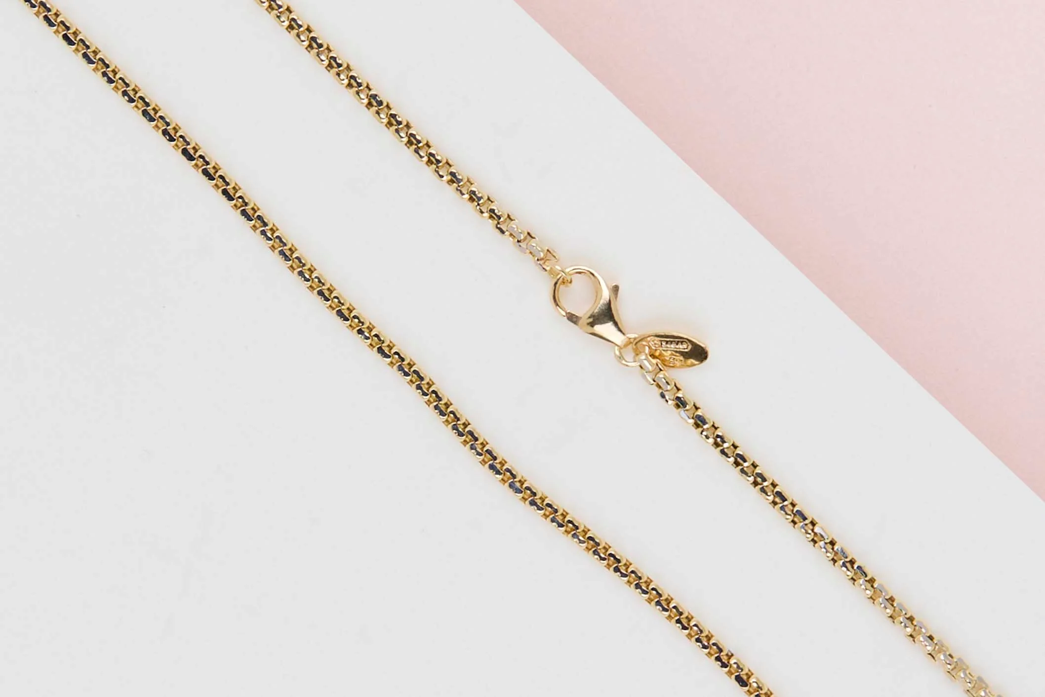 18ct Yellow Gold Necklace - 60,5 CM