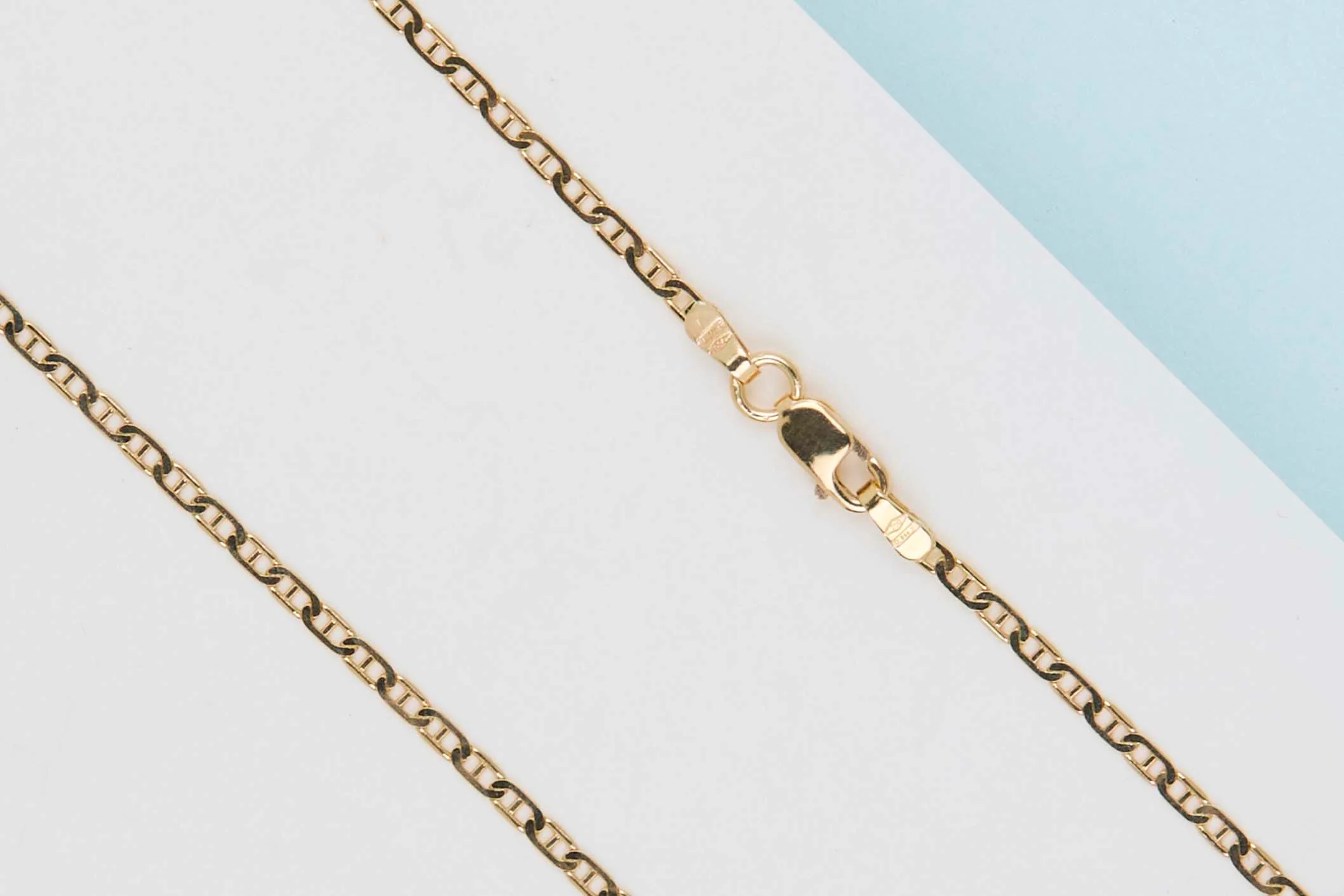 18ct. Yellow Gold Necklace - 60 CM
