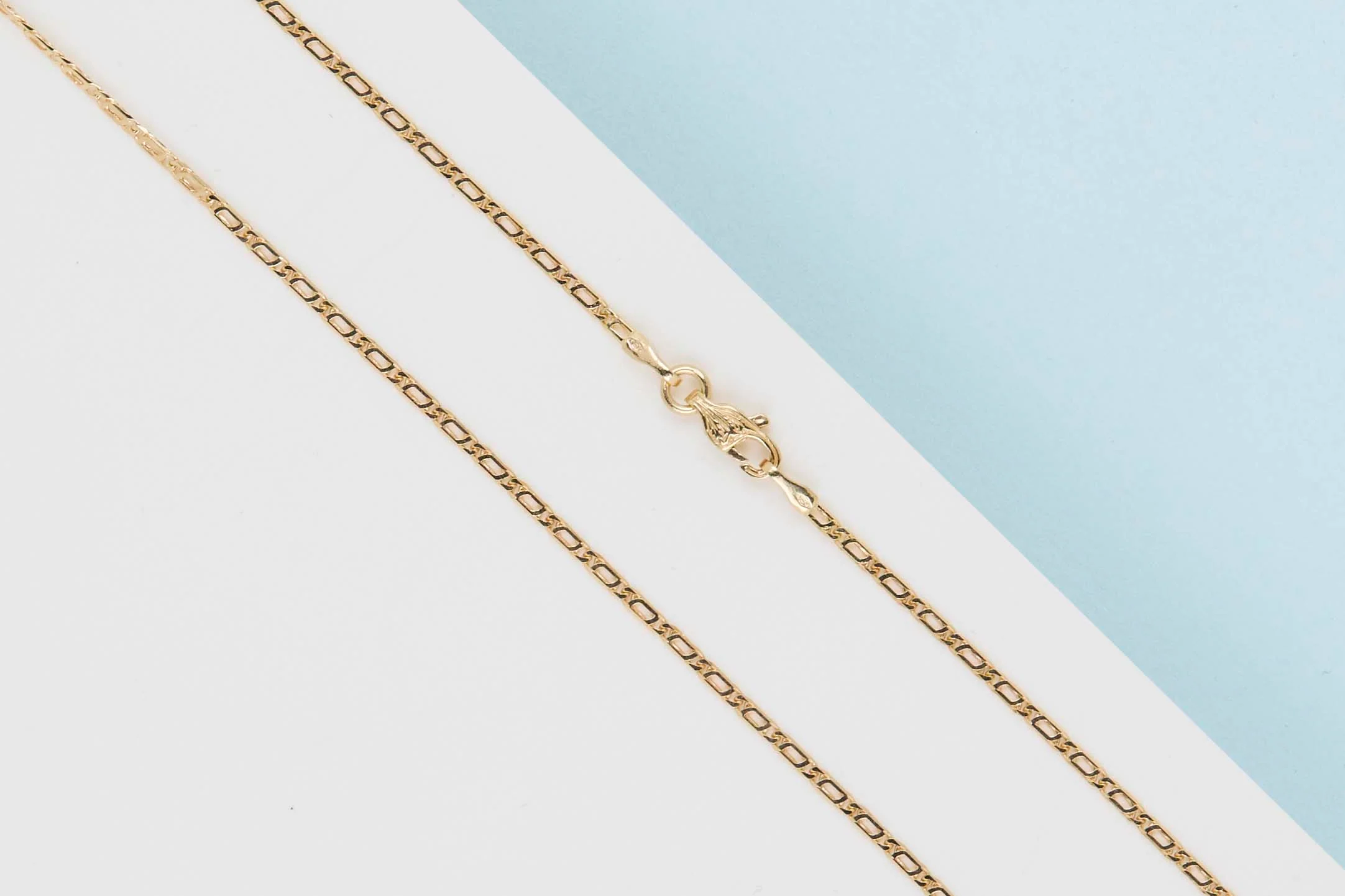 18ct. Yellow Gold Necklace - 60CM