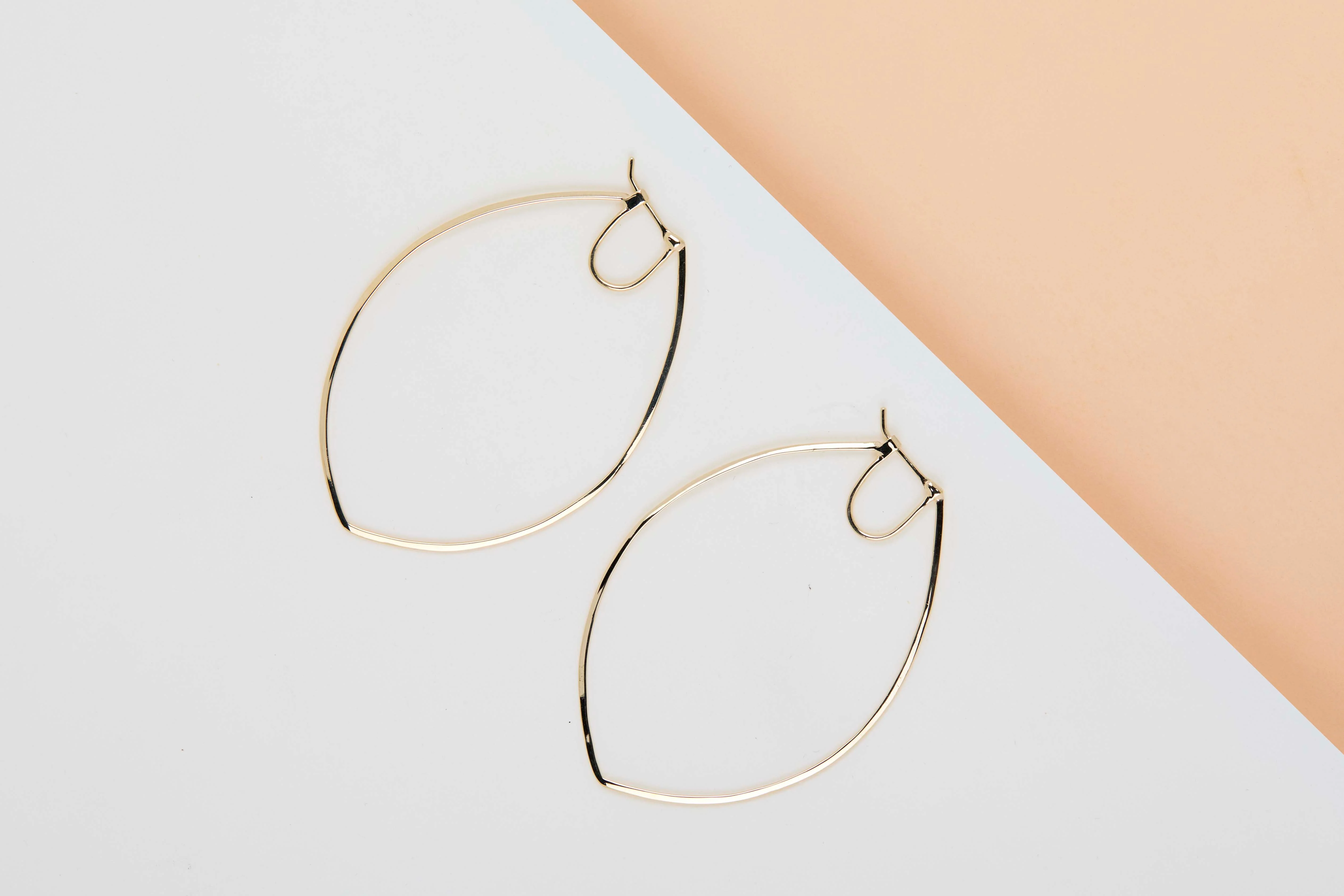 18K Yellow Gold Earrings - Image 2