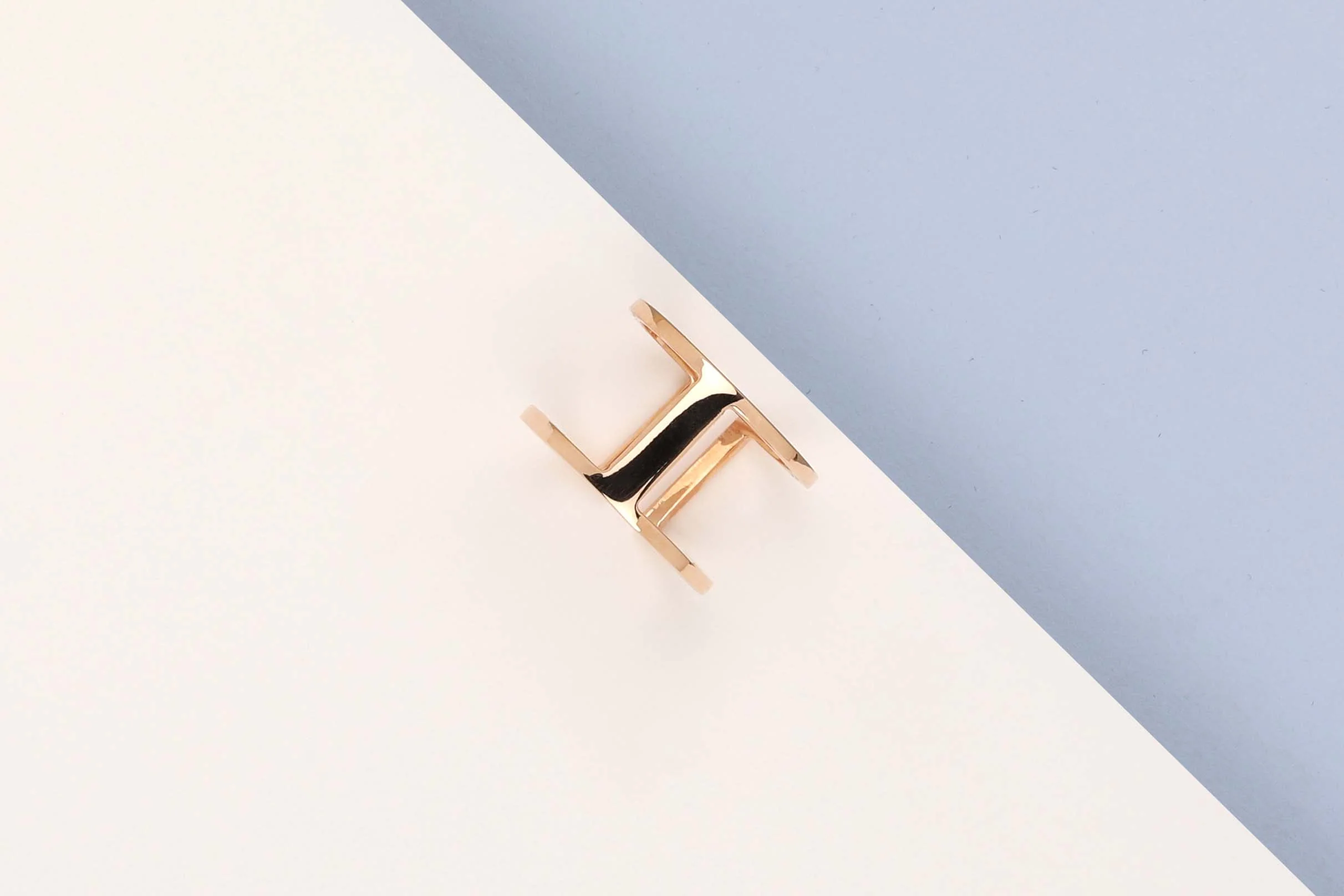 18 ct. Rose Gold Ring - Image 2