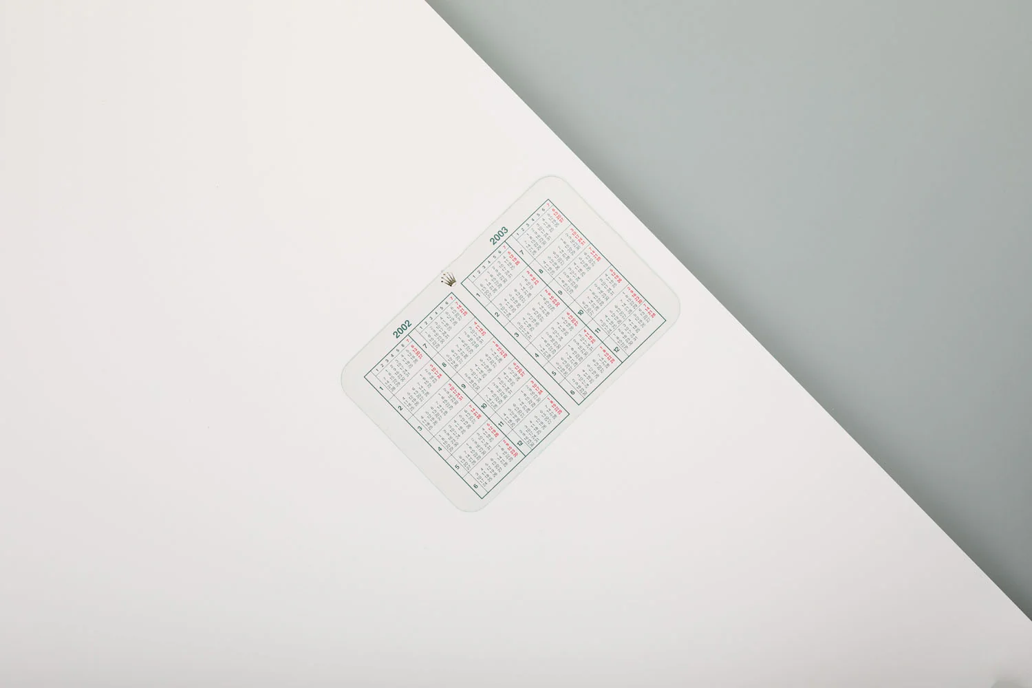 Calender Card