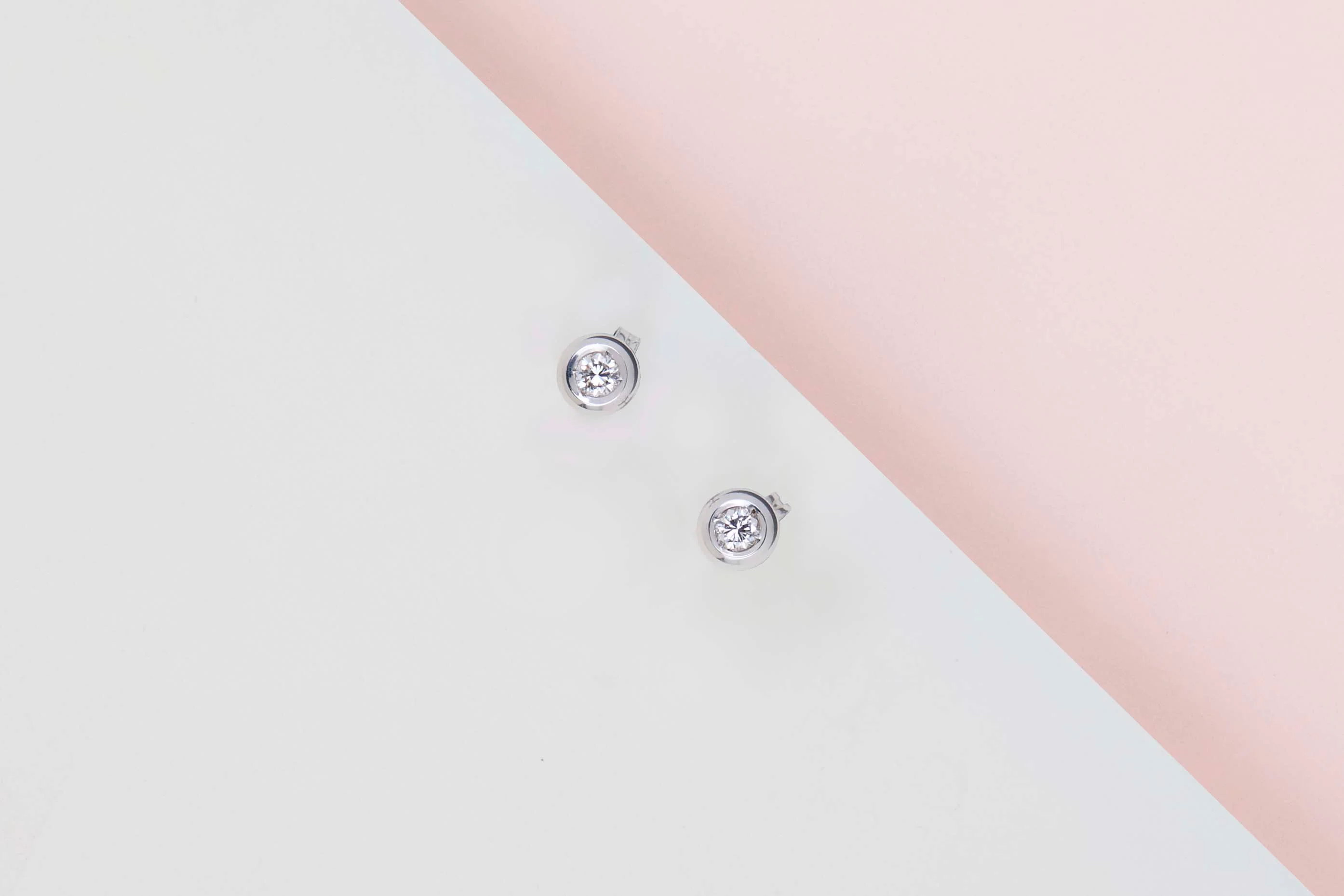 18ct. White Gold Cipollina Earrings - Diamonds