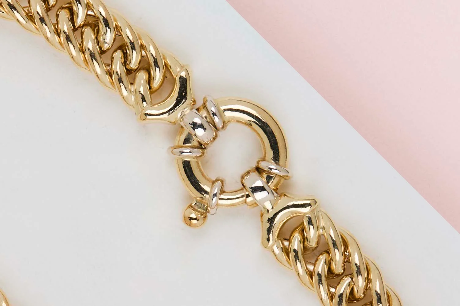 18ct. Yellow Gold Bracelet - 19.5CM - Image 2