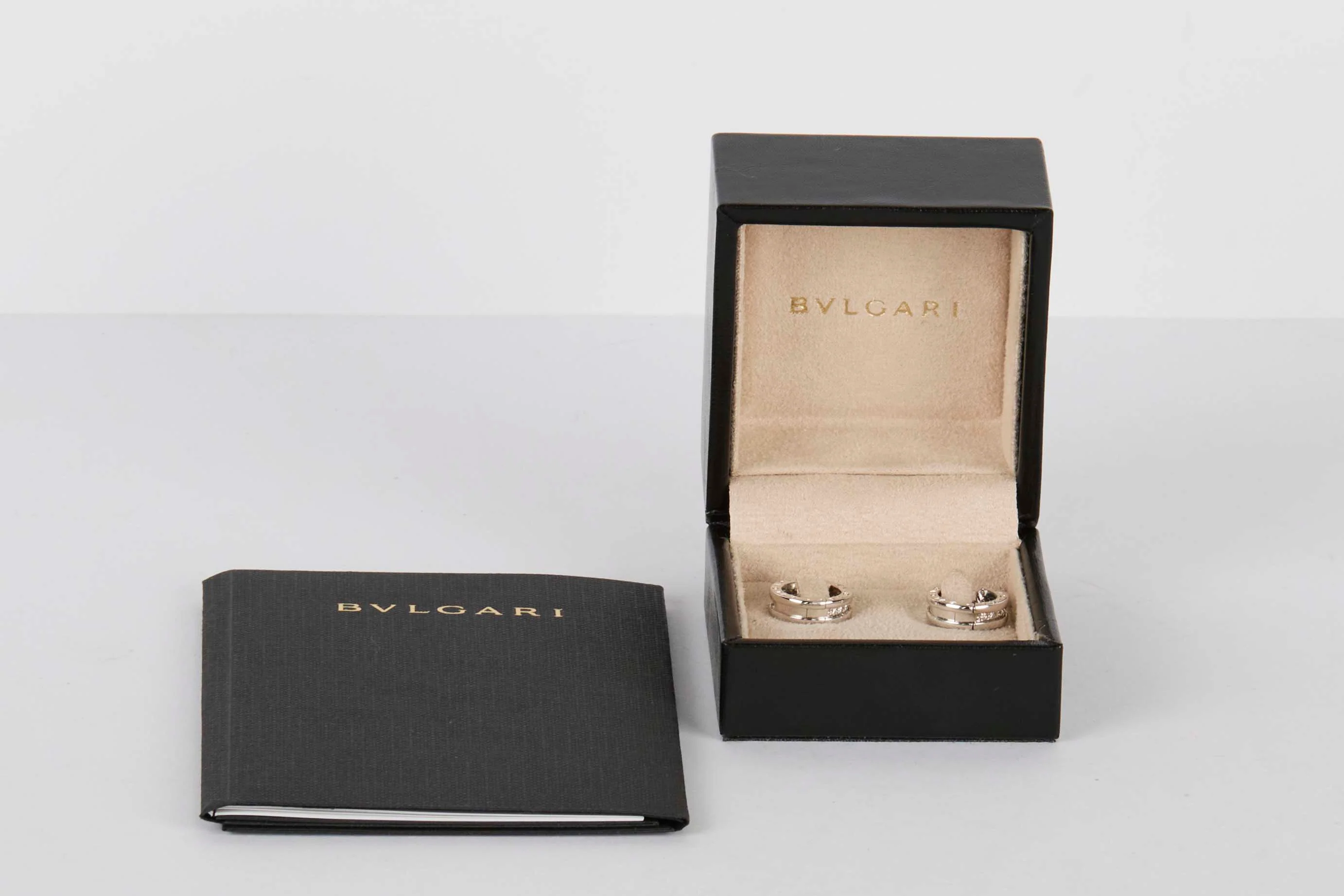 B.zero 1 Earrings - 18ct. White Gold & Diamonds - B&P - Image 4