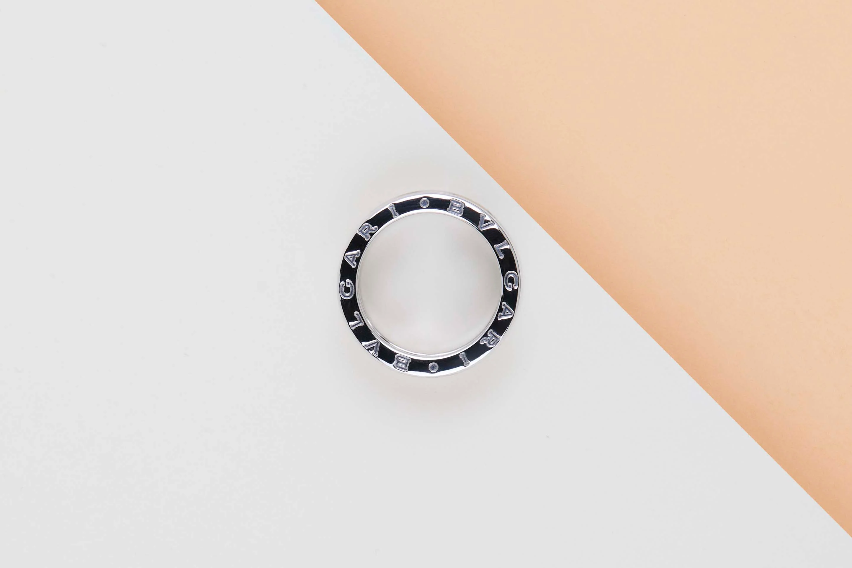 B.Zero 1 Three Band Ring - White Gold - Size 52 - B - Image 3