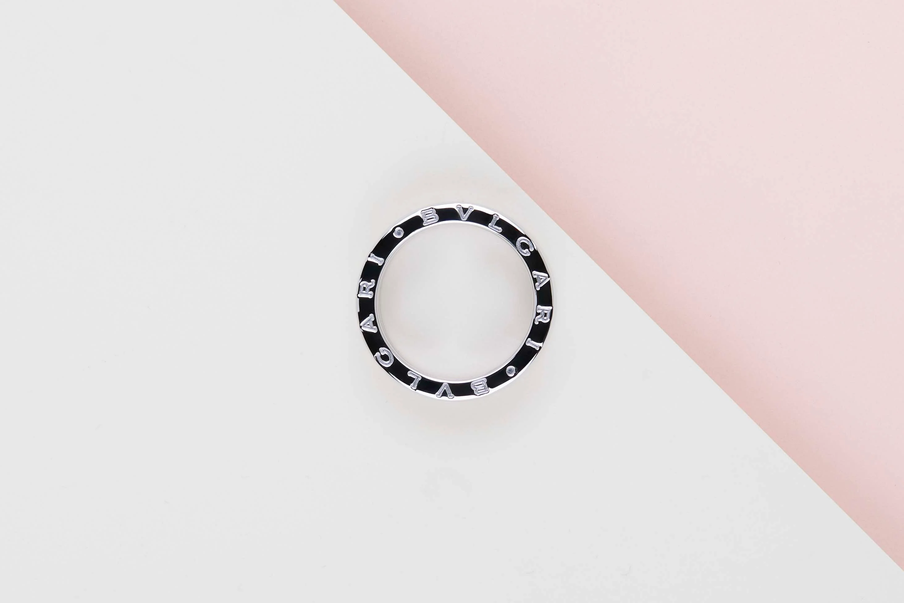 B.Zero 1 Two-Band Ring - White Gold- Size 54 - B - Image 3