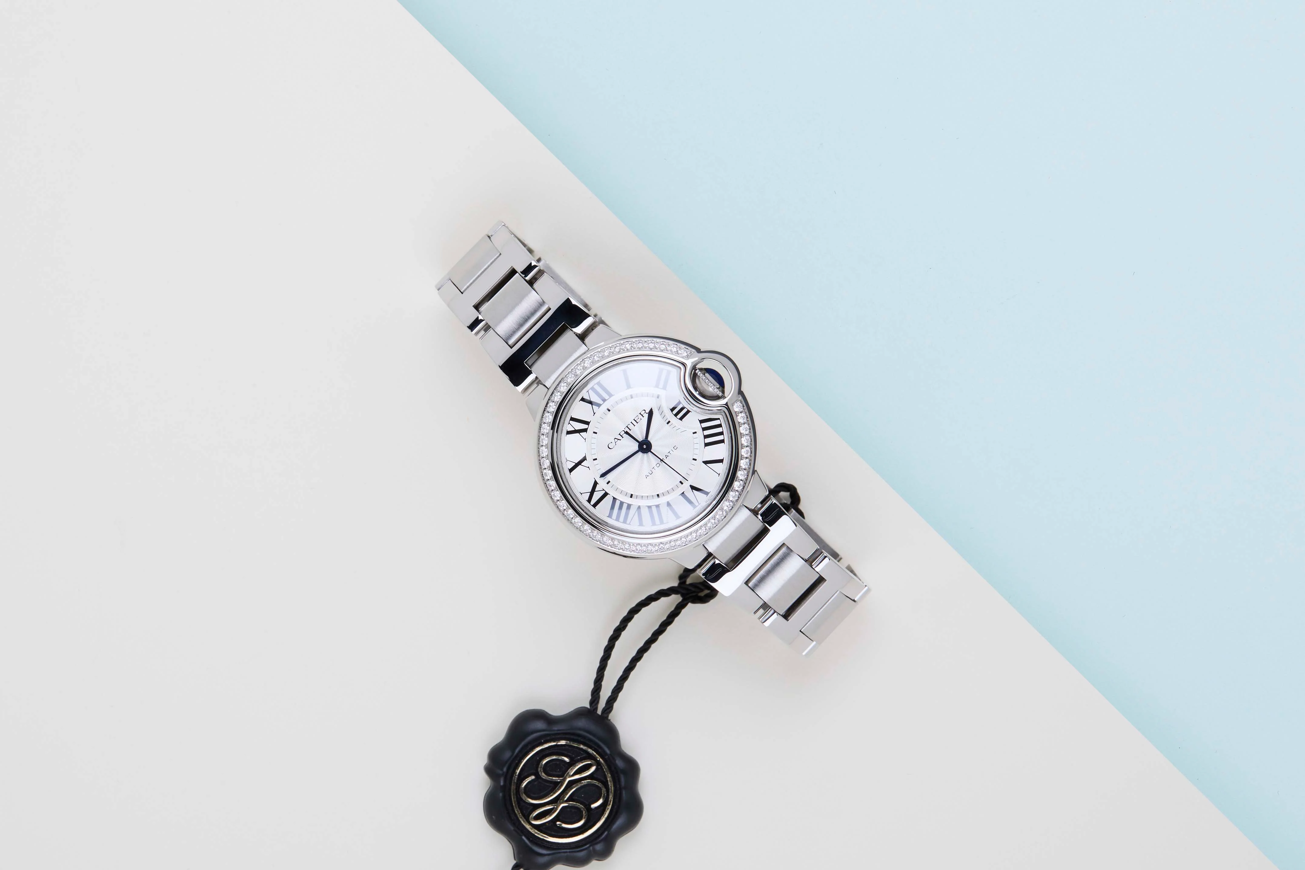 Ballon Bleu De Cartier 'Silver Roman Dial' - Image 2
