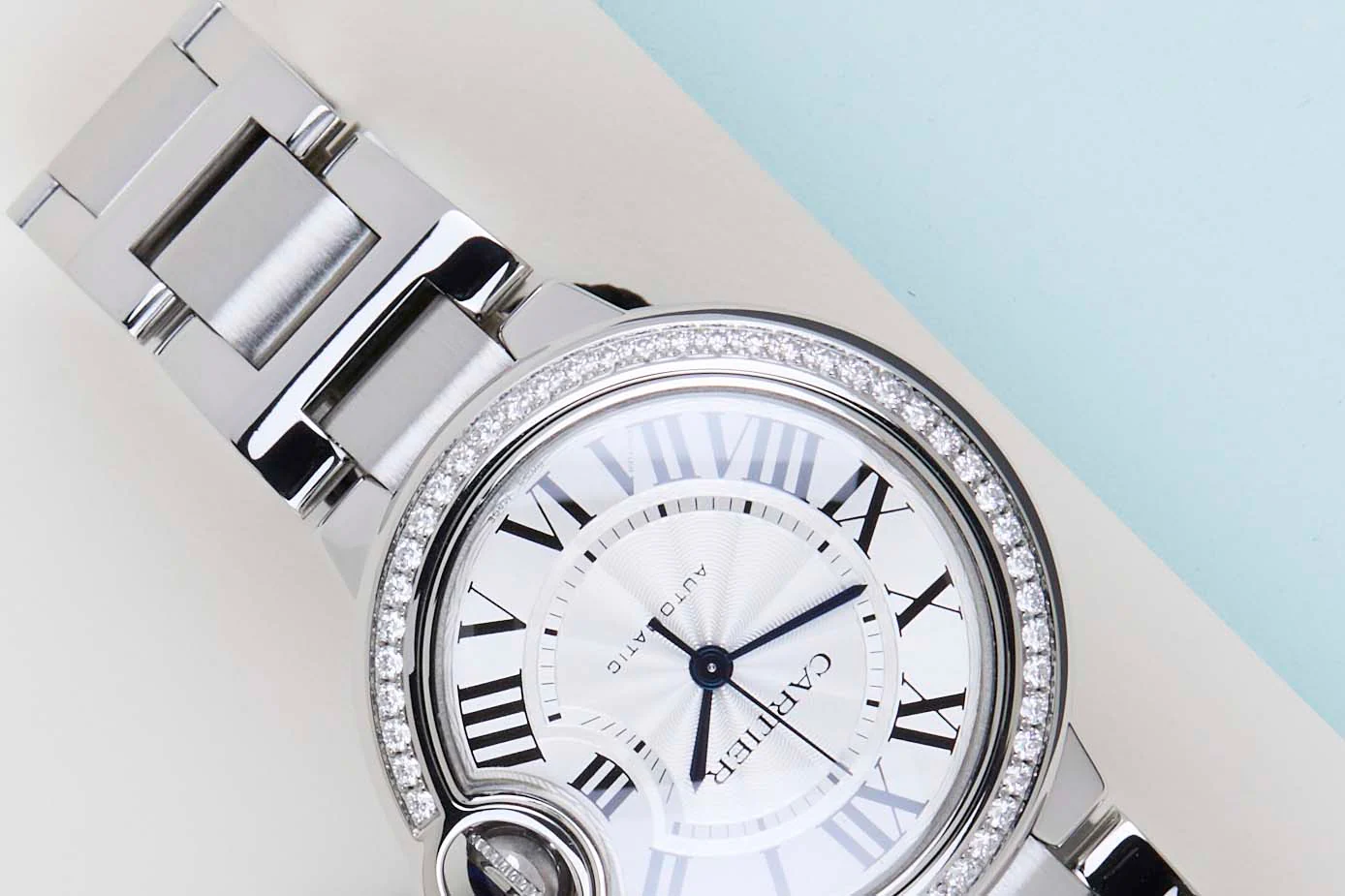 Ballon Bleu De Cartier 'Silver Roman Dial' - Image 4