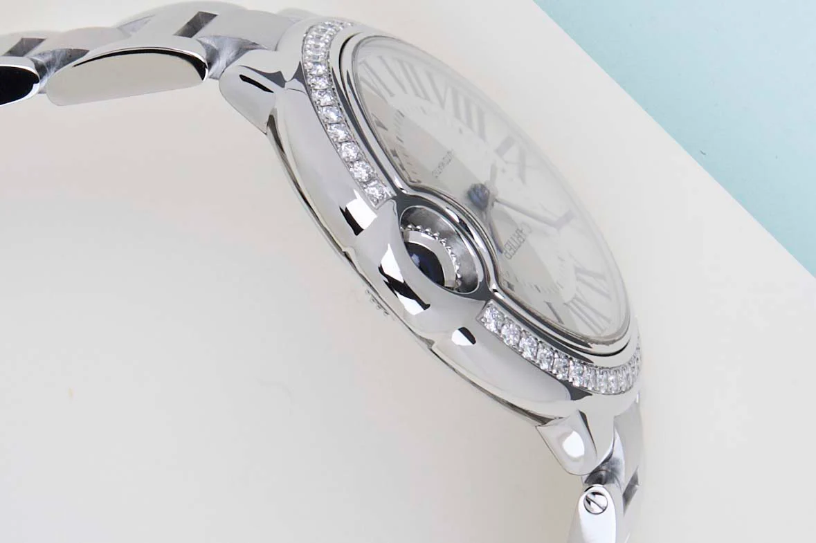 Ballon Bleu De Cartier 'Silver Roman Dial' - Image 8
