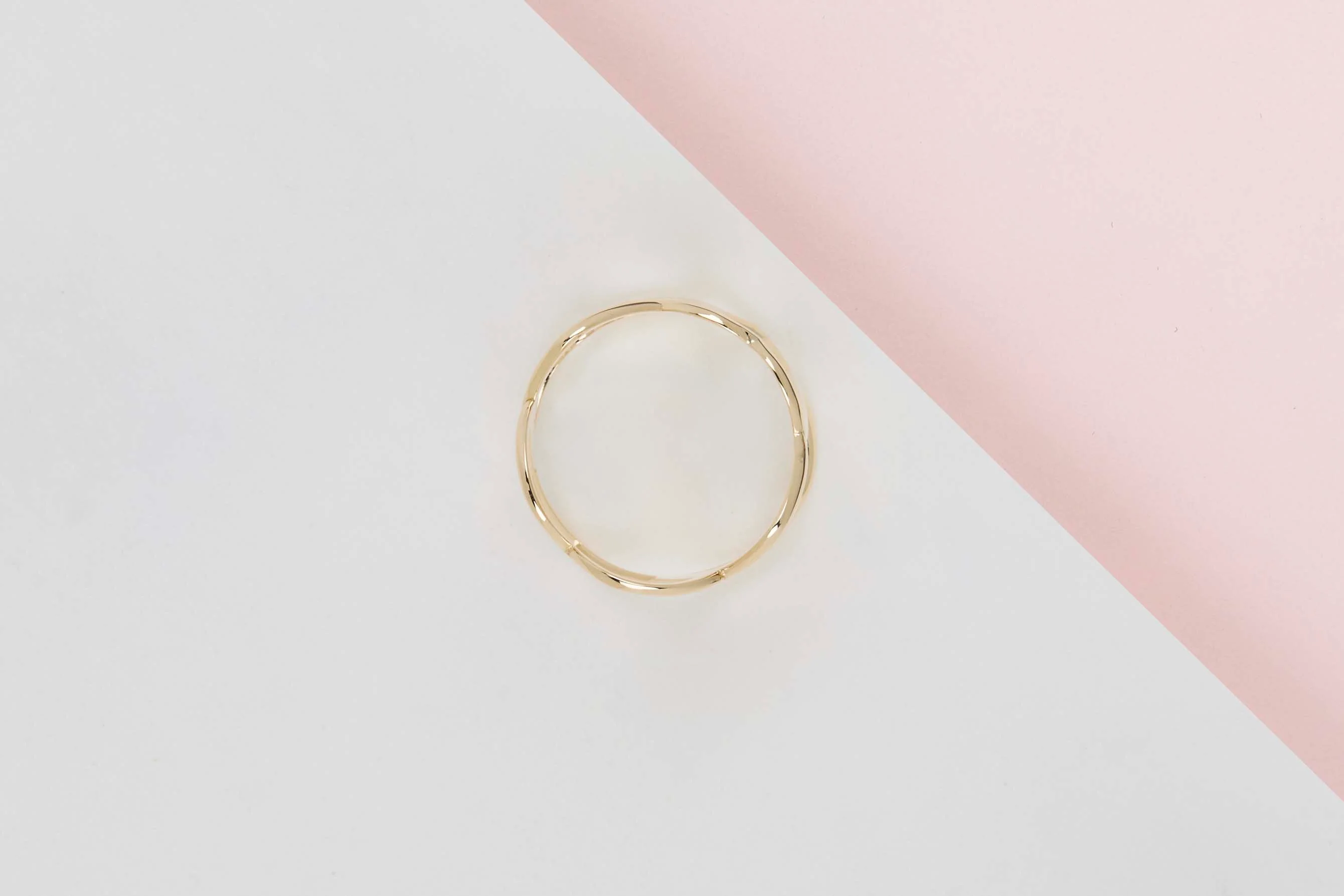 Big Hearts Ring - Yellow Gold - Size 55 - Image 3