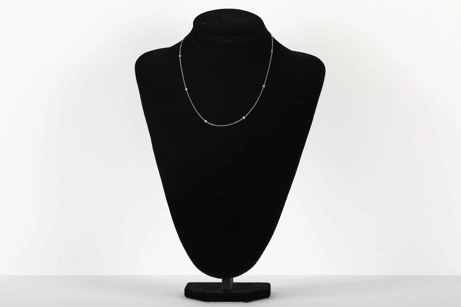 Necklace - 18ct. Yellow Gold - 0,28 CRT. - 46CM - Image 2
