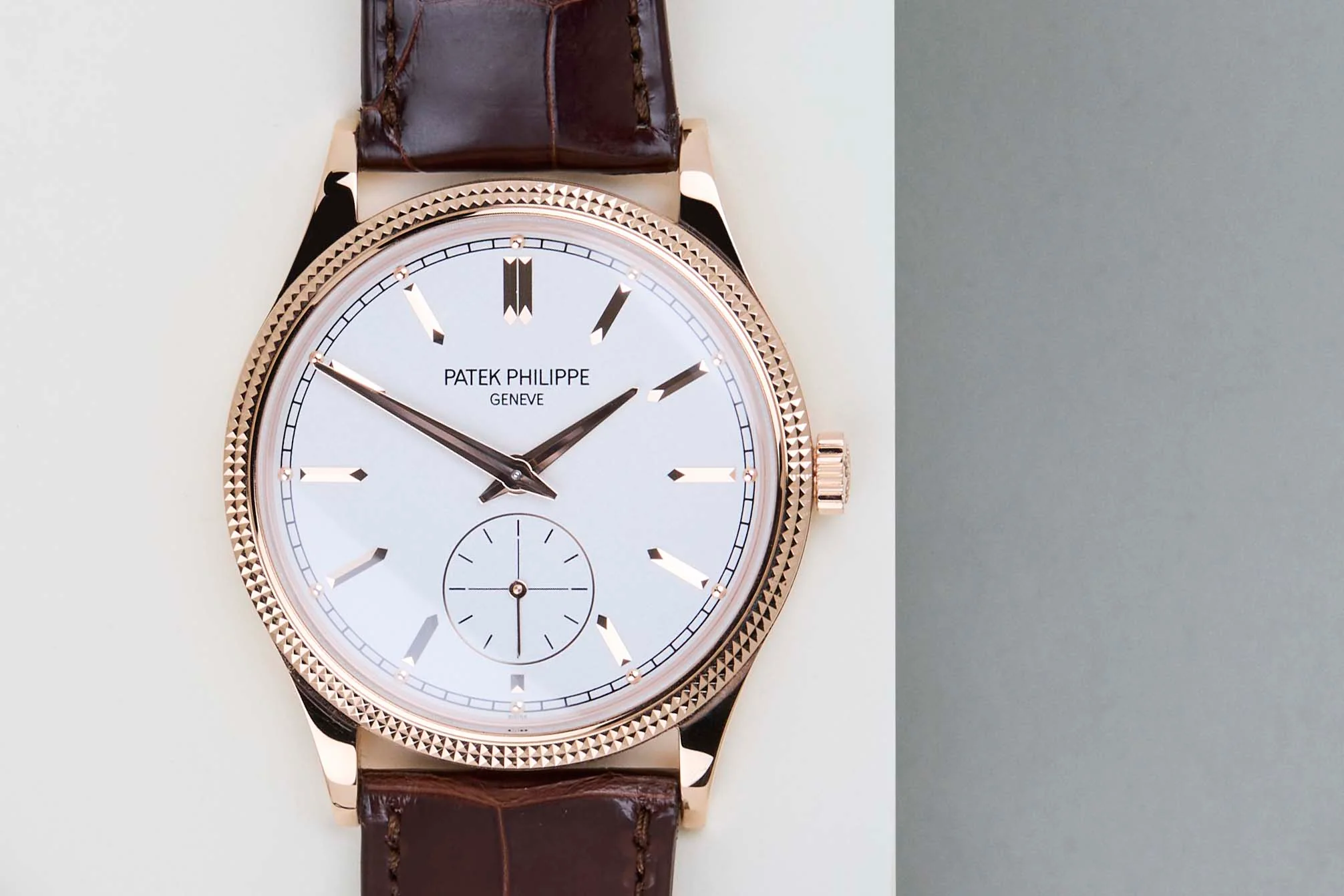 Calatrava 'Rose Gold - Silver Dial' - Image 5