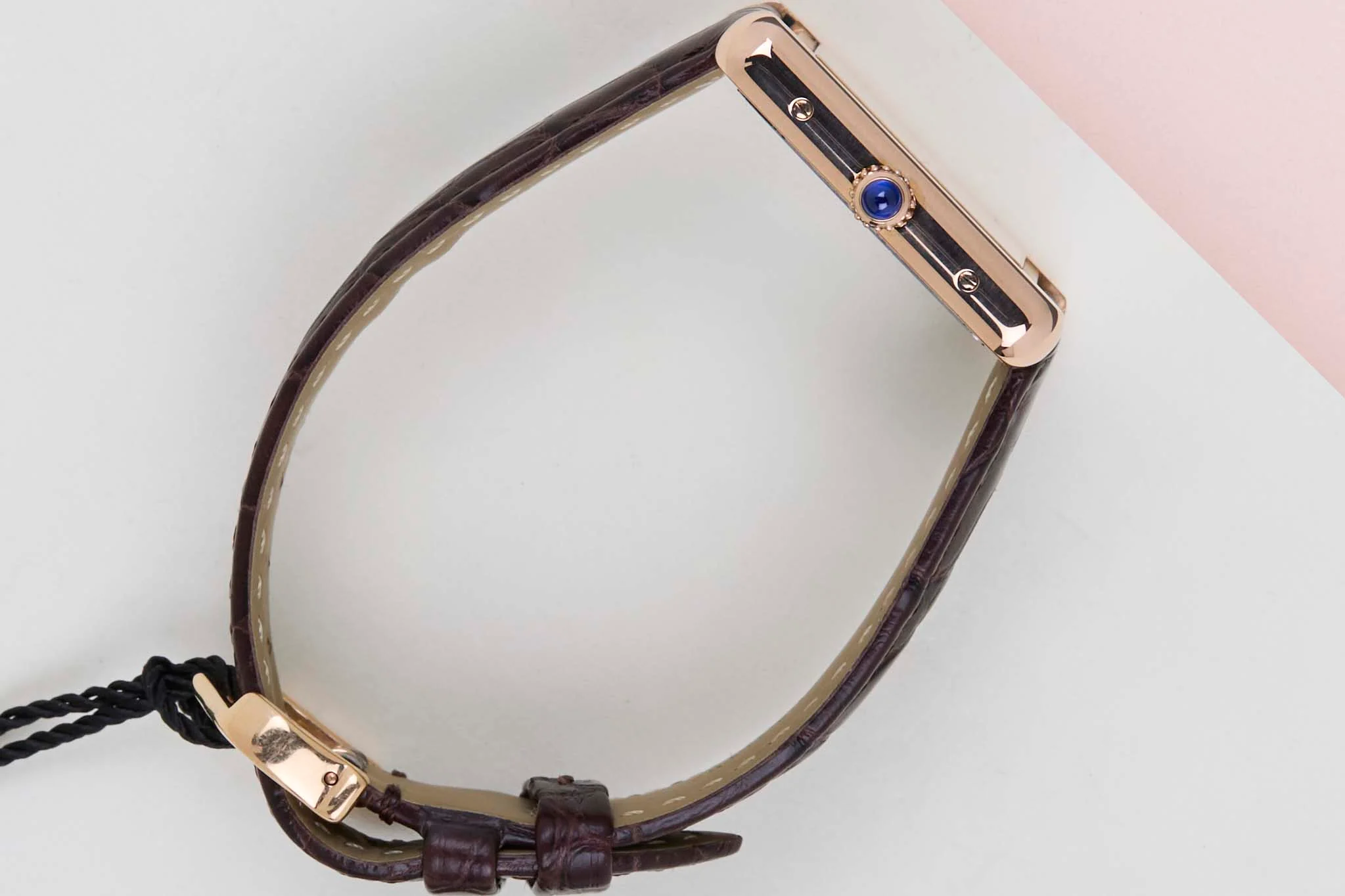 Tank Solo Small 'White Roman Dial - Rose Gold' - Image 7