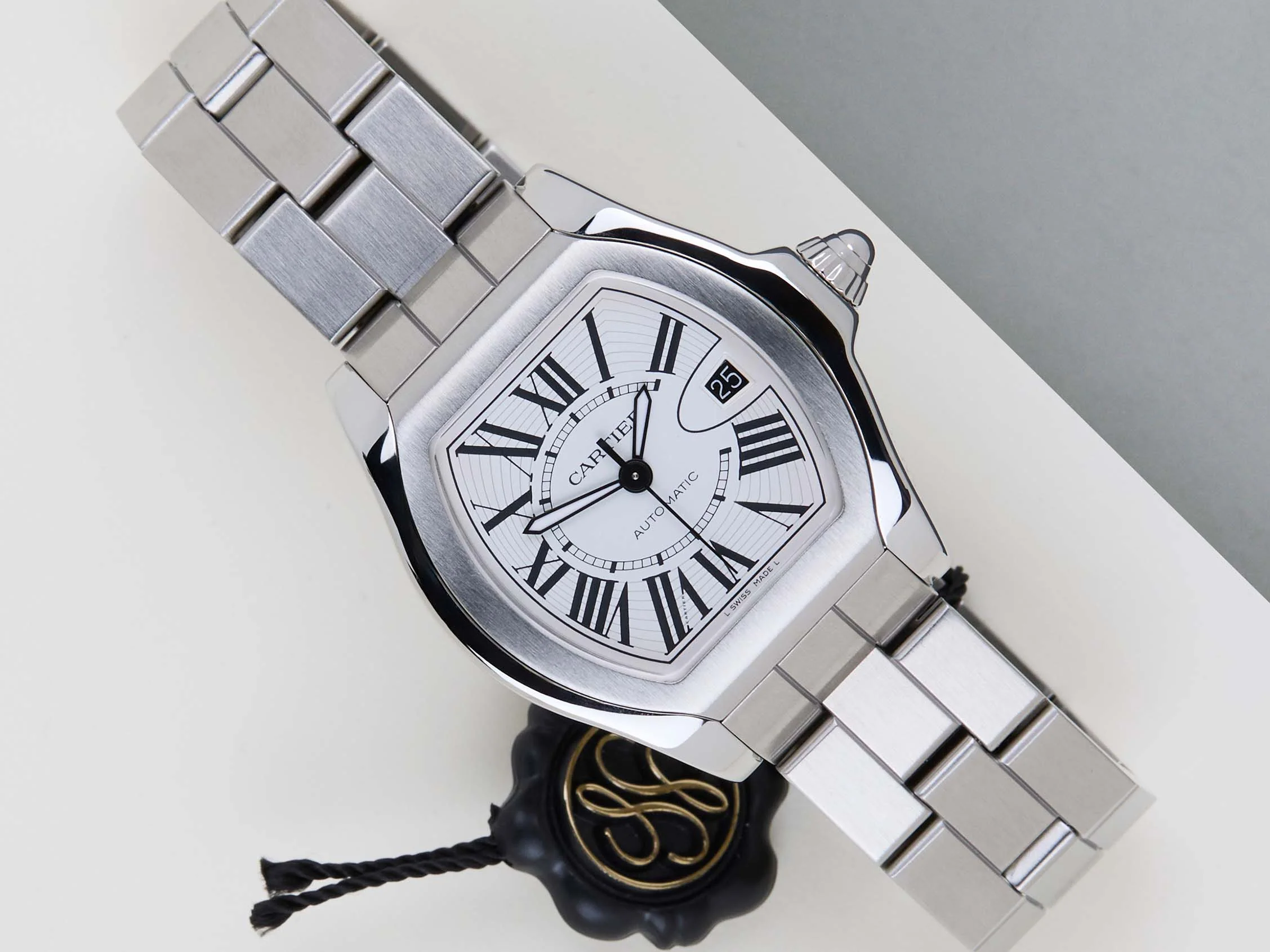 Roadster 'Silver Roman Dial'