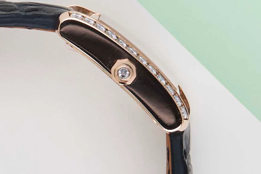 Tank Française Small Diamond 'White Roman Dial' - Image 8