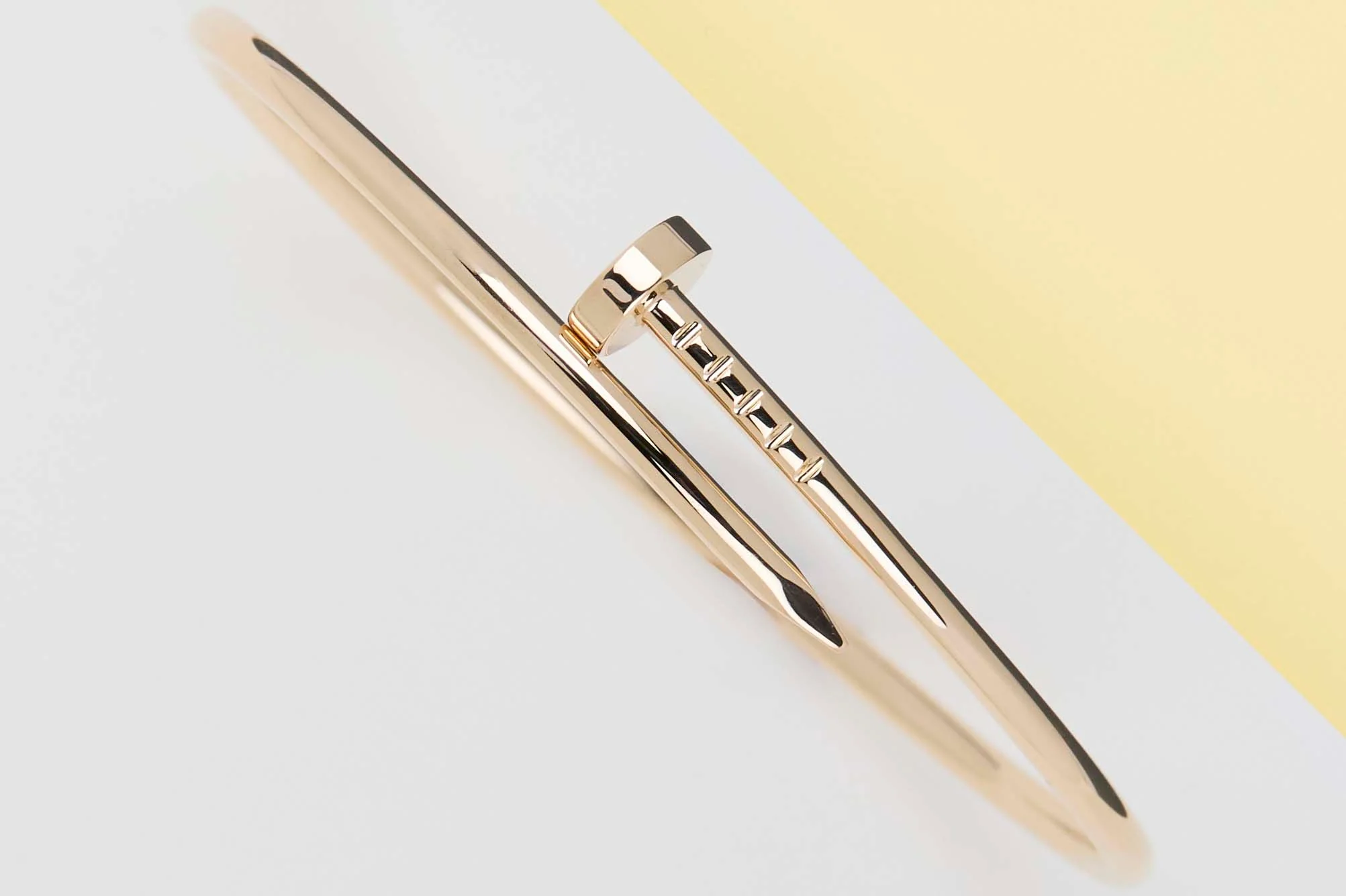 Juste un Clou Bracelet Small - Yellow Gold - Size 17 - B&P