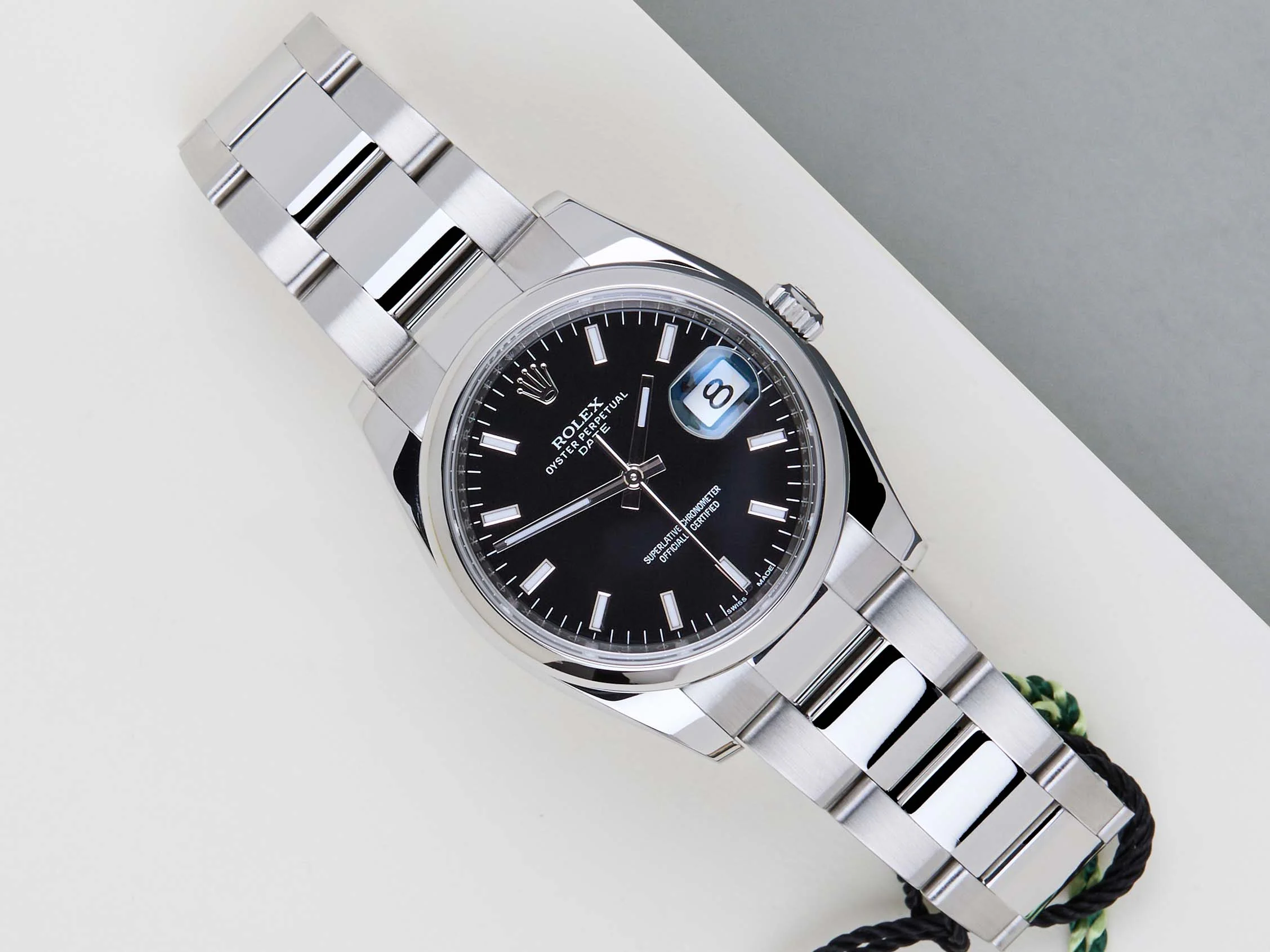 Oyster Perpetual Date 34 'Black Dial'