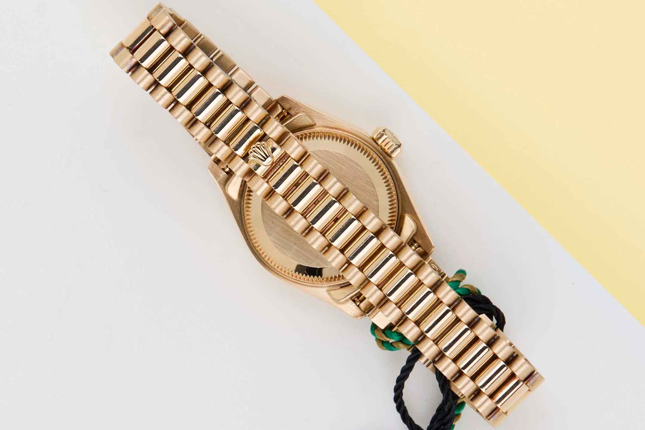 Datejust 26 'Champagne Diamond Dial - President' - Image 6