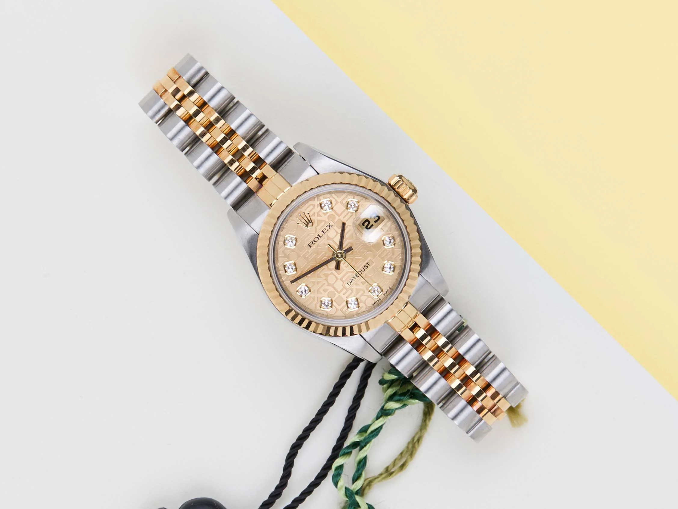 Datejust 26 'Champagne Jubilee Diamond Dial - Jubilee'