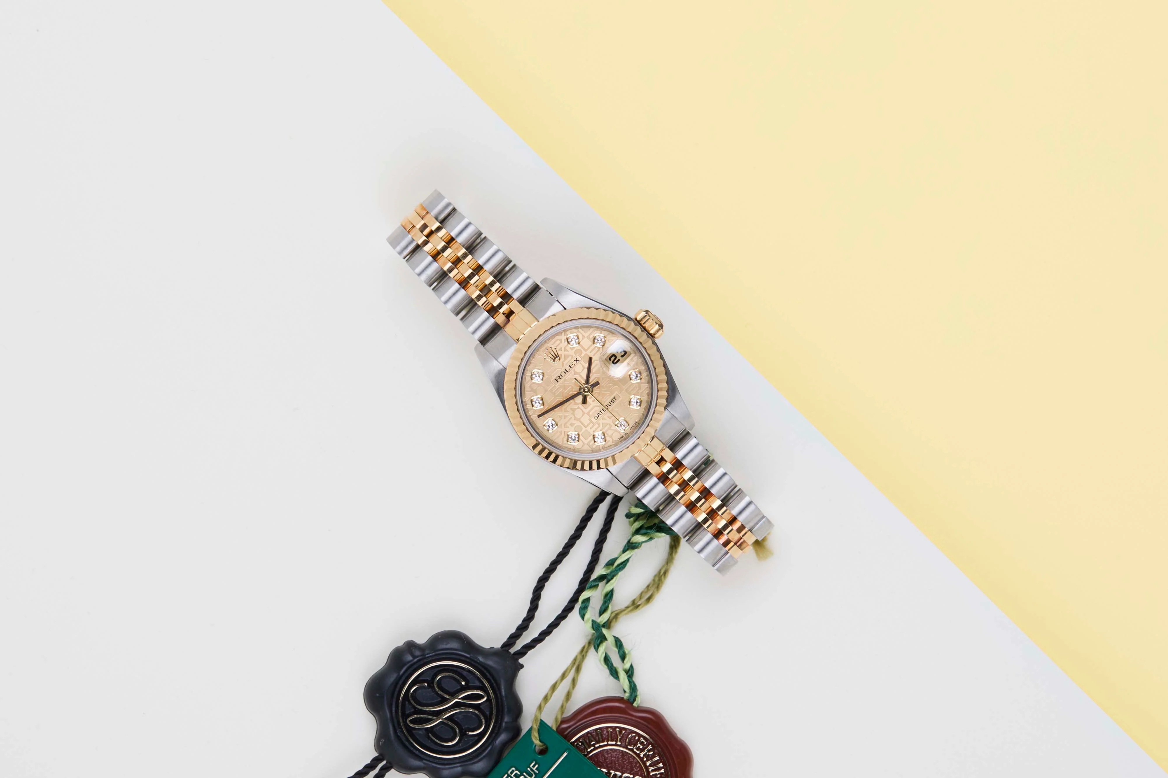 Datejust 26 'Champagne Jubilee Diamond Dial - Jubilee' - Image 2