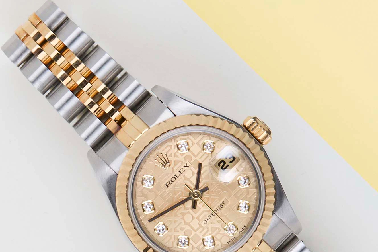 Datejust 26 'Champagne Jubilee Diamond Dial - Jubilee' - Image 3