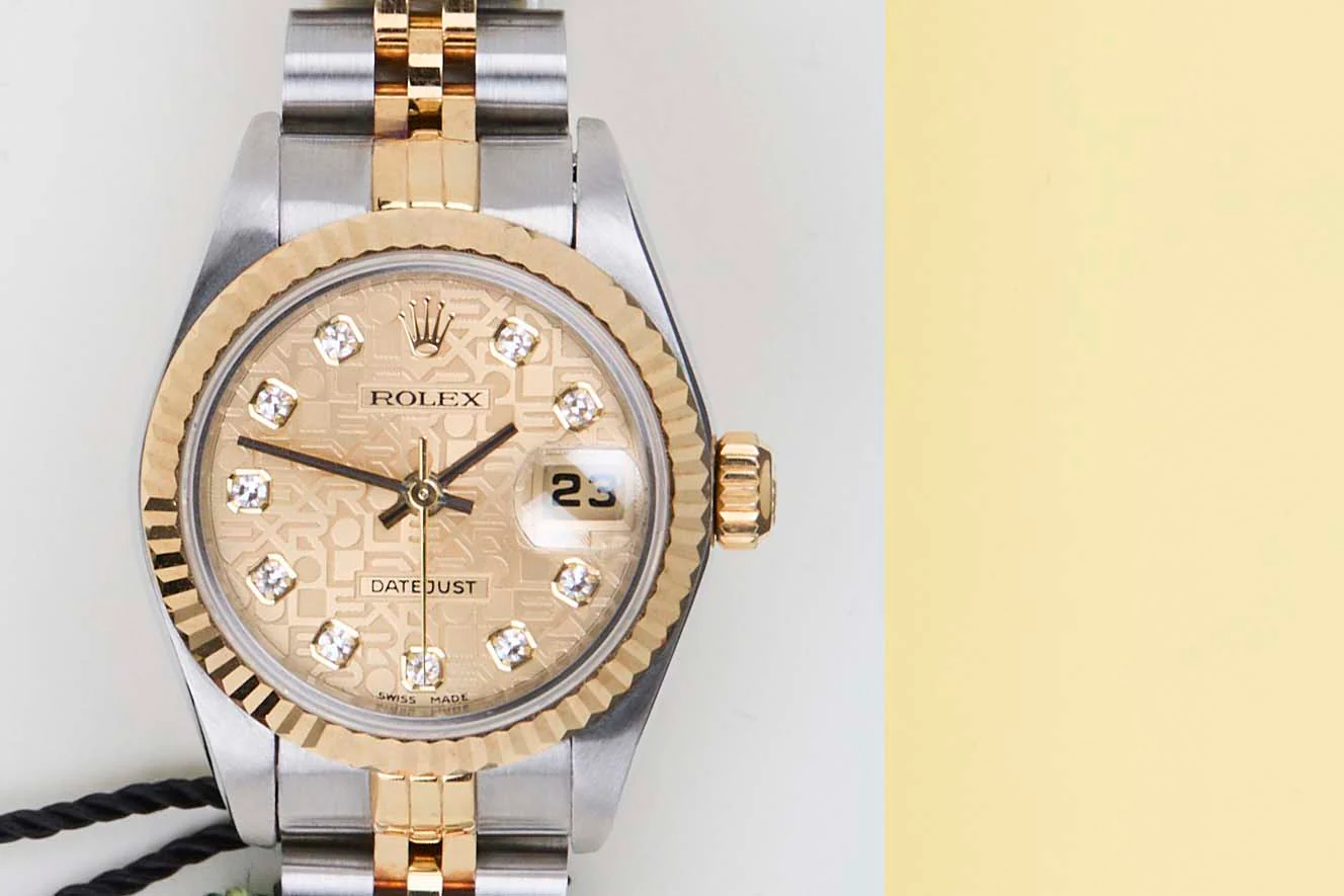Datejust 26 'Champagne Jubilee Diamond Dial - Jubilee' - Image 5