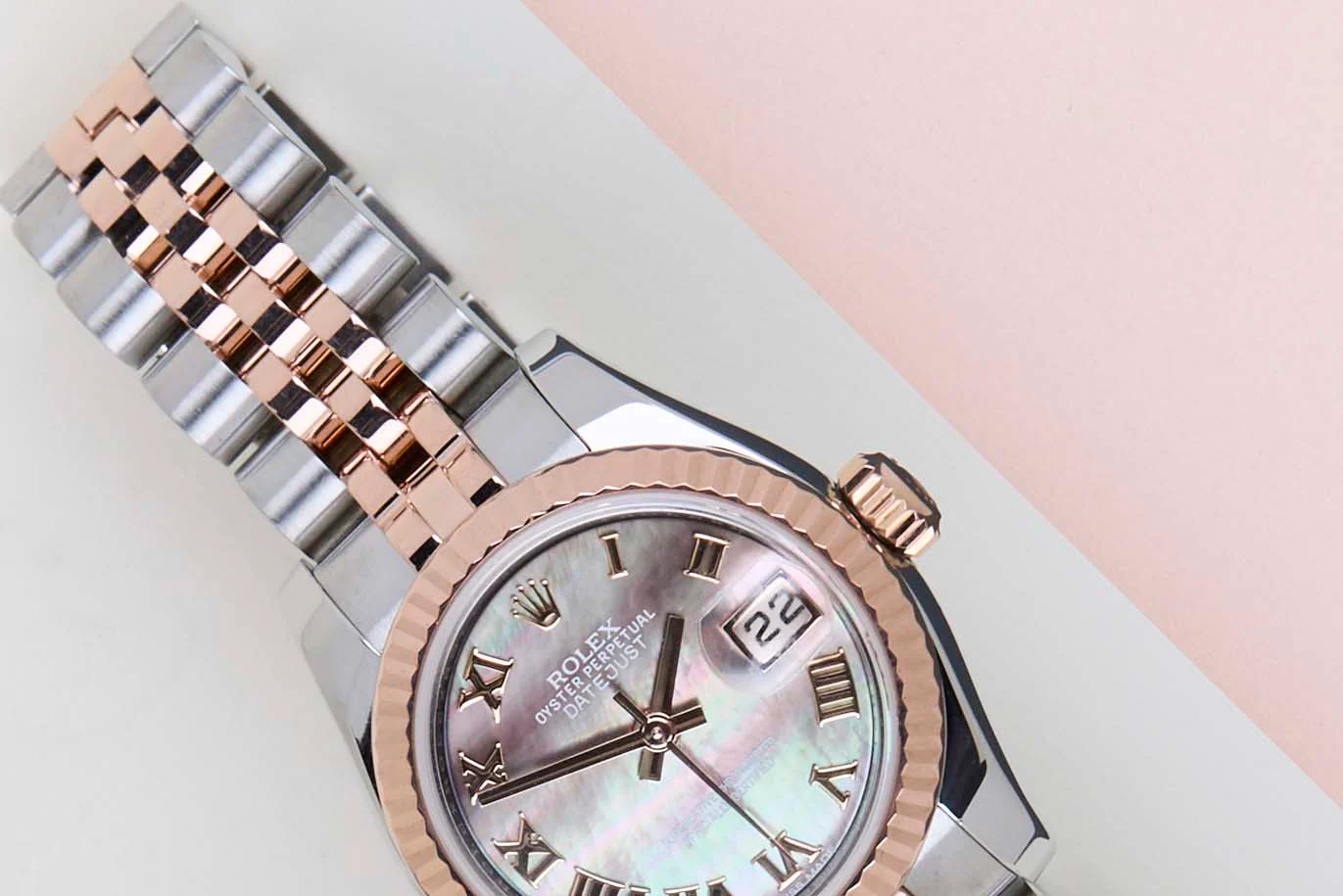 Datejust 26 'Tahitian Mother Of Pearl Roman Dial - Jubilee' - Image 3