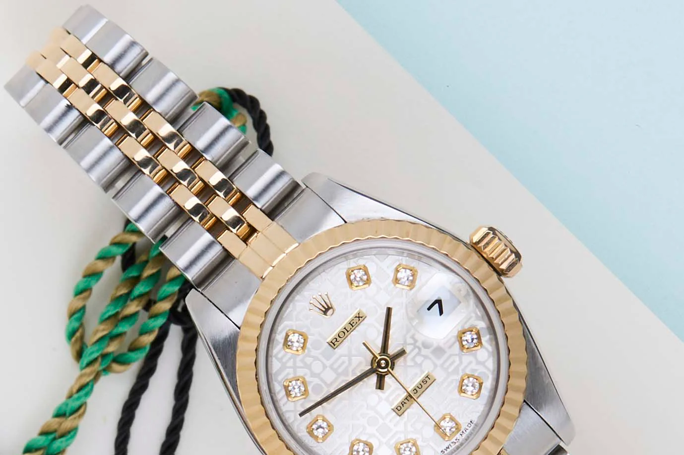 Datejust 26 'Silver Jubilee Diamond Dial - Jubilee' - Image 3