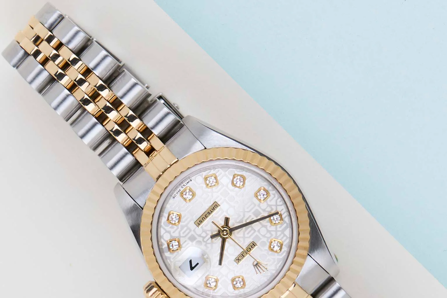 Datejust 26 'Silver Jubilee Diamond Dial - Jubilee' - Image 4