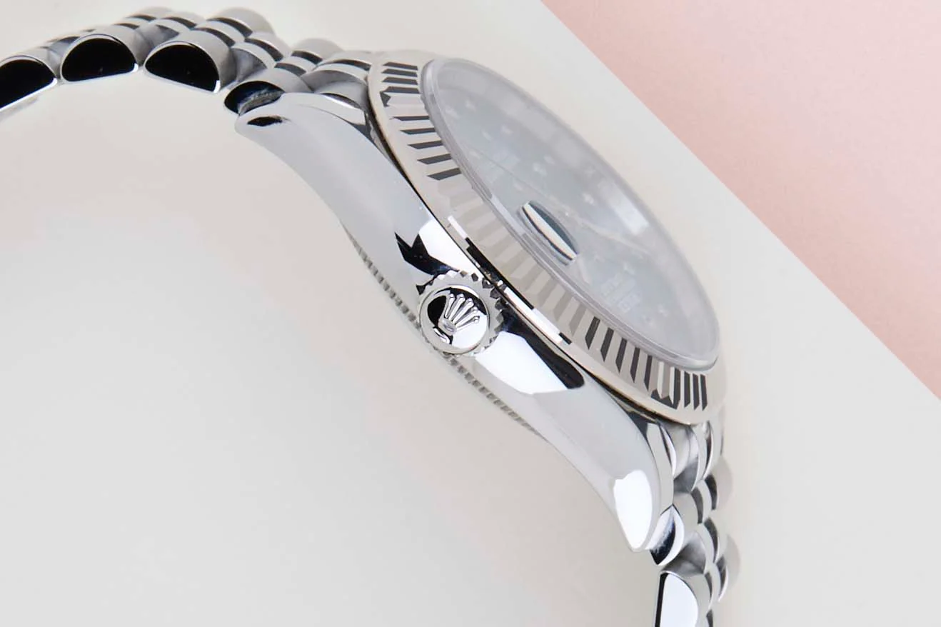Datejust 31 'Blue Diamond Flower Motif Dial - Jubilee' - Image 8