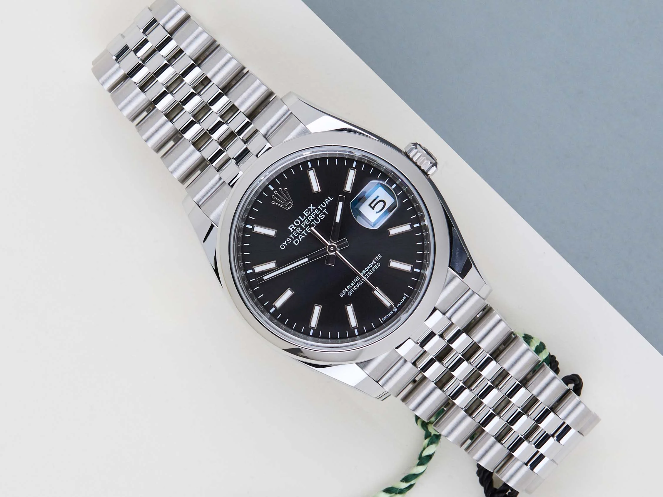 Datejust 36 'Black Dial - Jubilee'