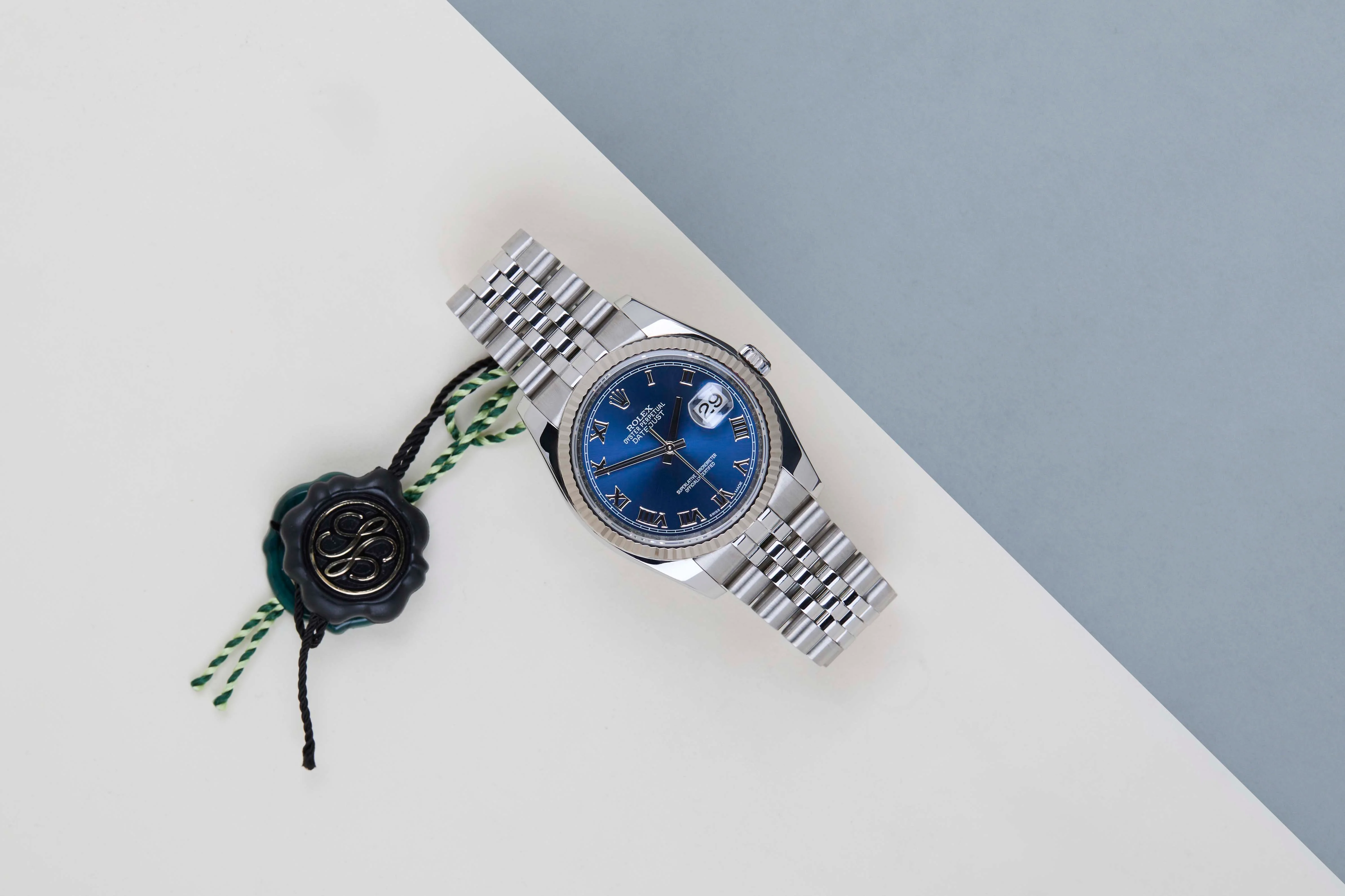 Datejust 36 'Blue Roman Dial - Jubilee' - Image 2
