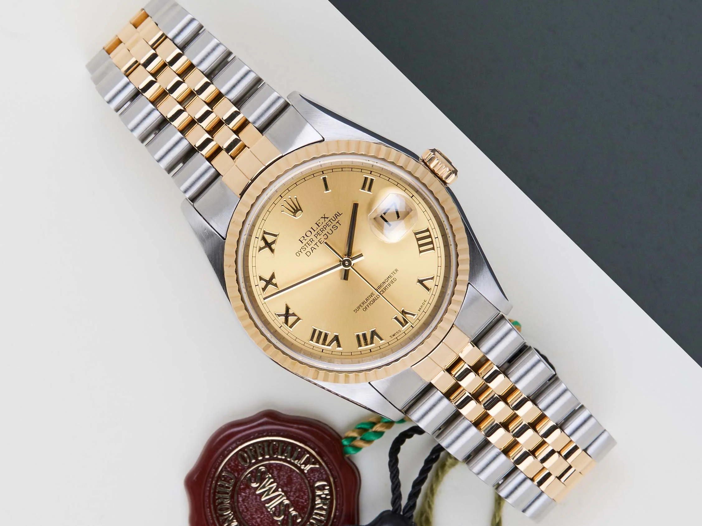 Datejust 36 'Champagne Roman Dial - Jubilee'