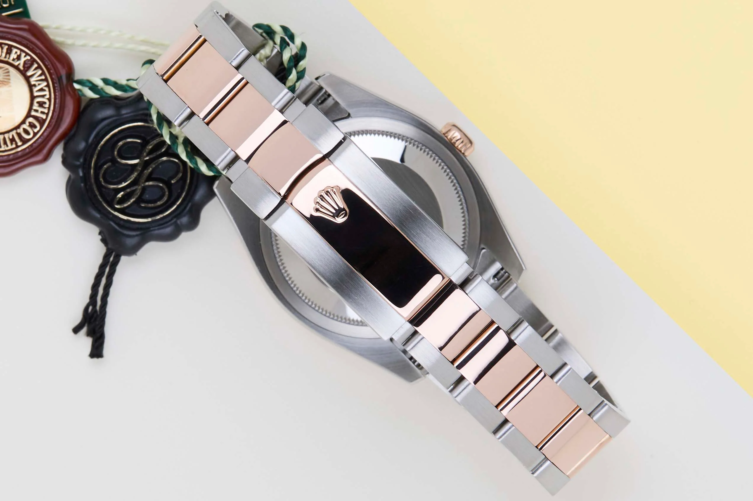 Datejust 36 Everose/Steel 'Pink Diamond Dial - Oyster' - Image 6