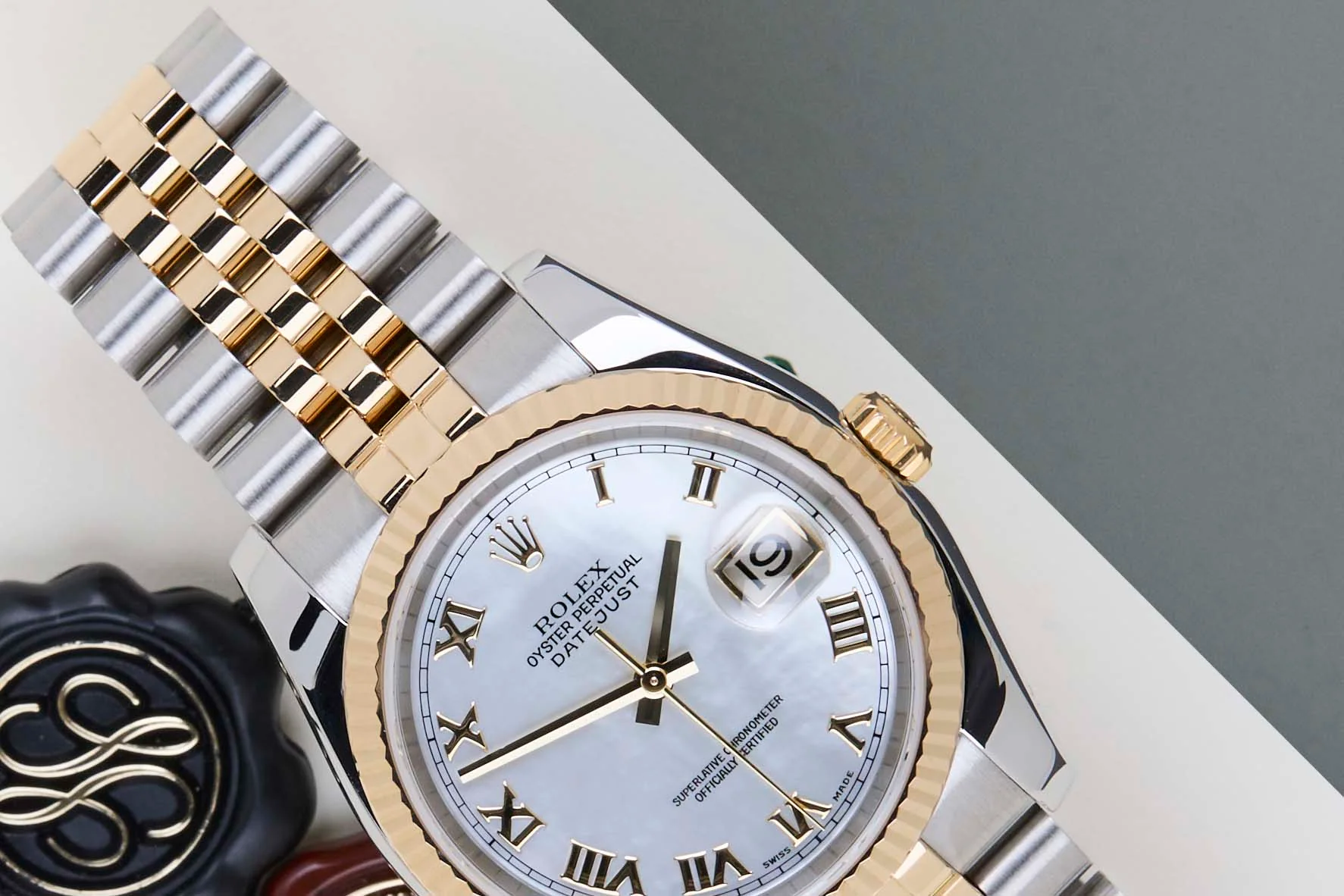 Datejust 36 'Roman Mother Of Pearl Dial - Jubilee' - Image 3