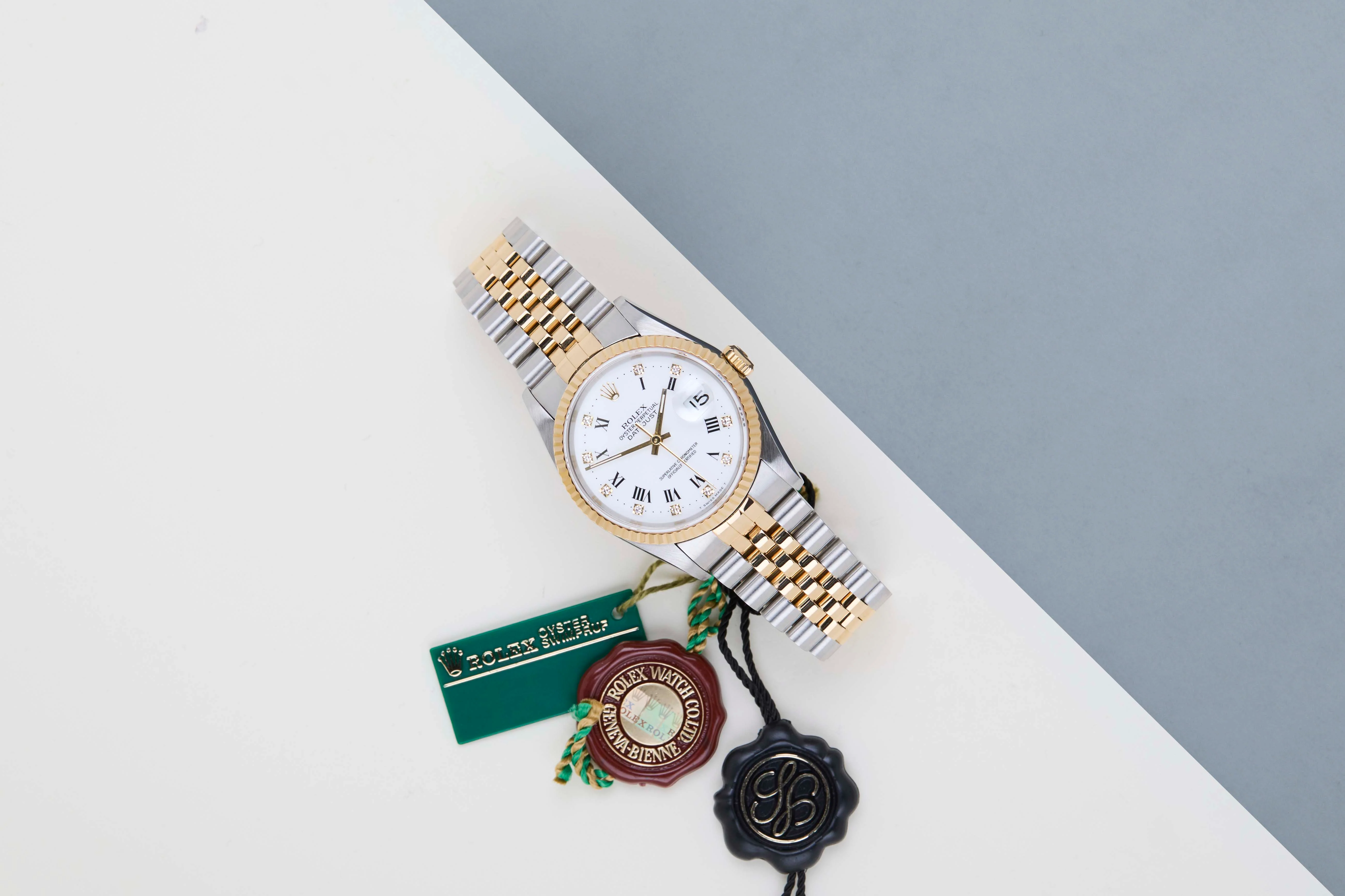 Datejust 36 'White Buckley Diamond Dial - Jubilee' - Image 2