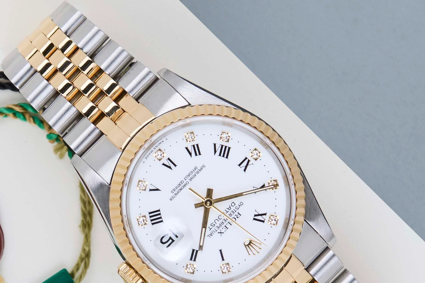 Datejust 36 'White Buckley Diamond Dial - Jubilee' - Image 4