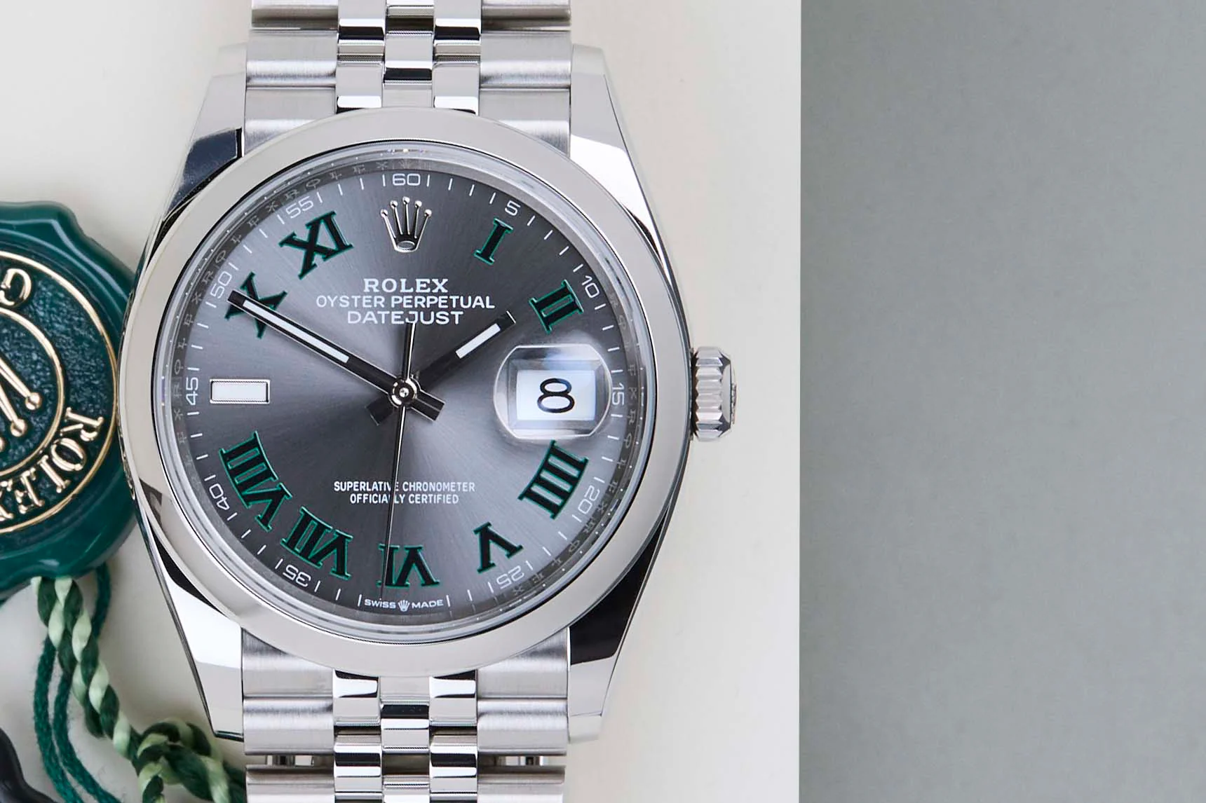 Datejust 36 'Wimbledon Dial - Jubilee' - Image 5