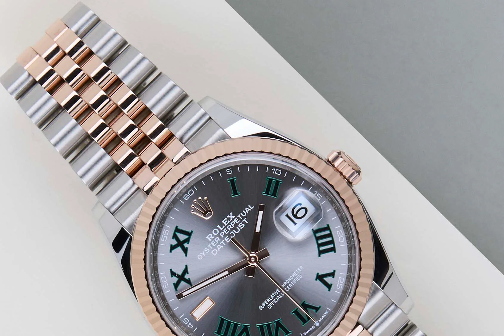 Datejust 36 'Wimbledon Dial - Jubilee' - Image 3