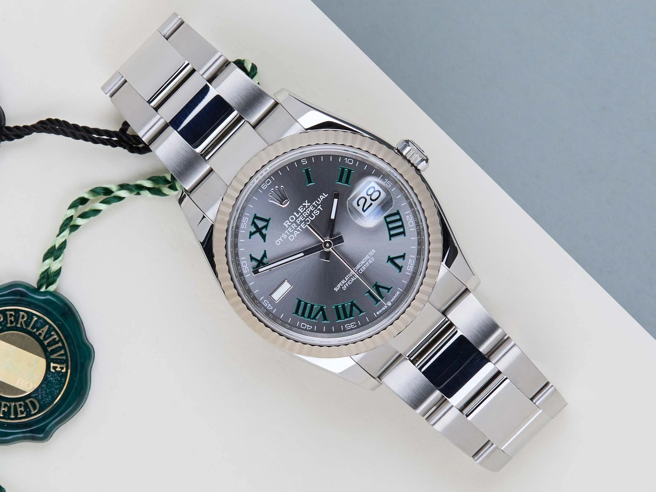 Datejust 36 'Wimbledon Dial - Oyster'