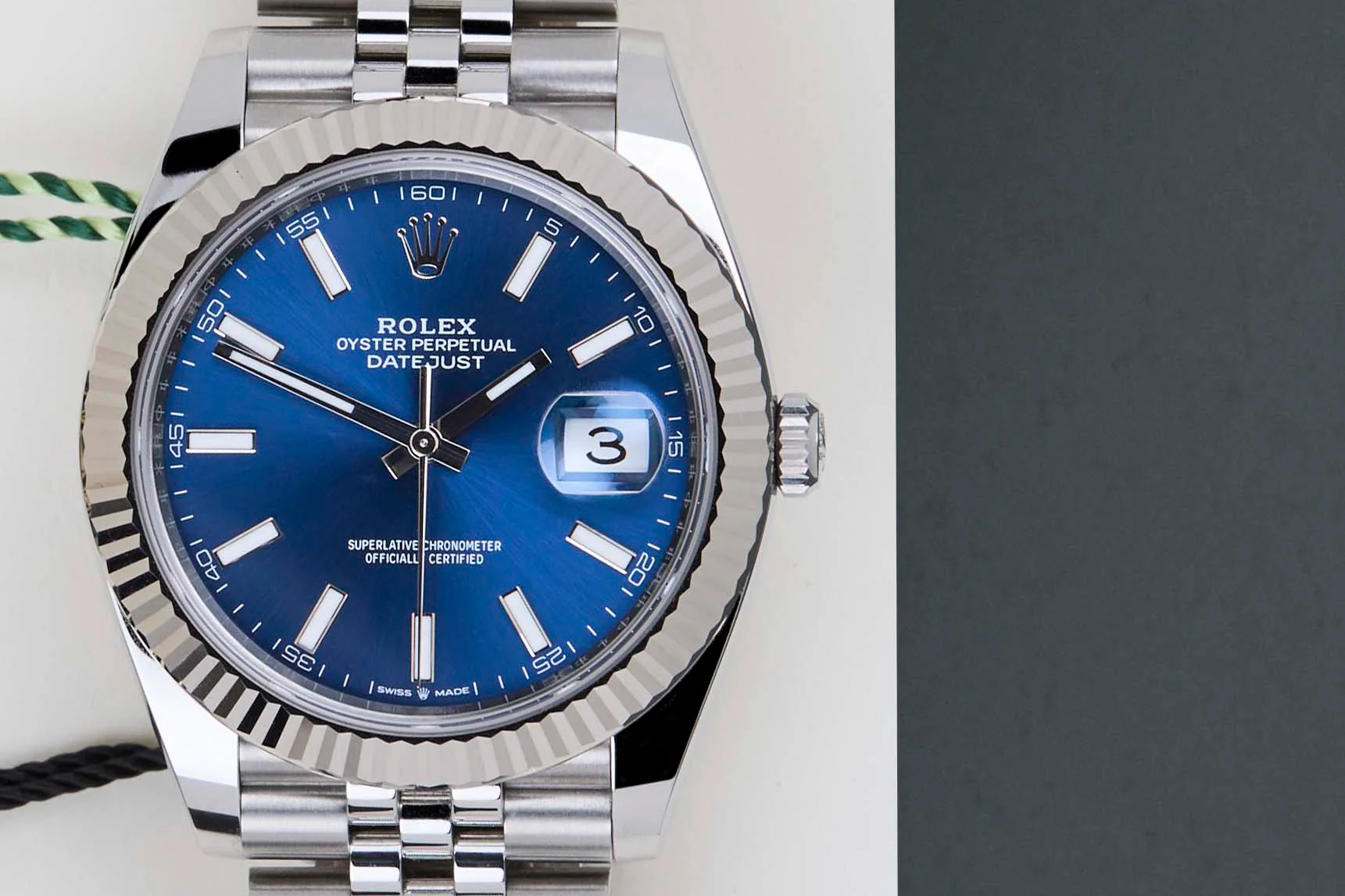Datejust 41 'Blue Dial - Jubilee' - Image 5