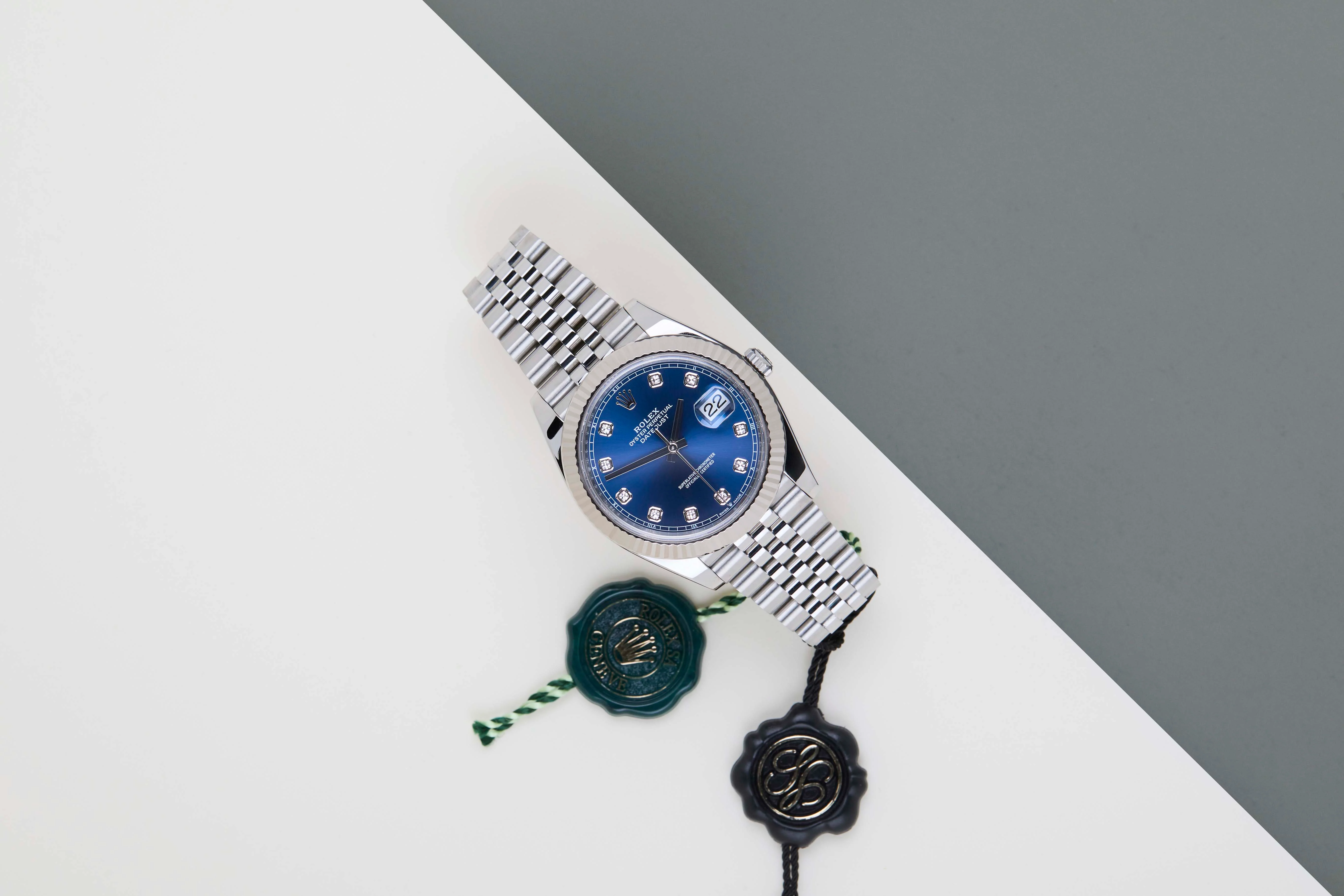 Datejust 41 'Blue Diamond Dial - Jubilee' - Image 2